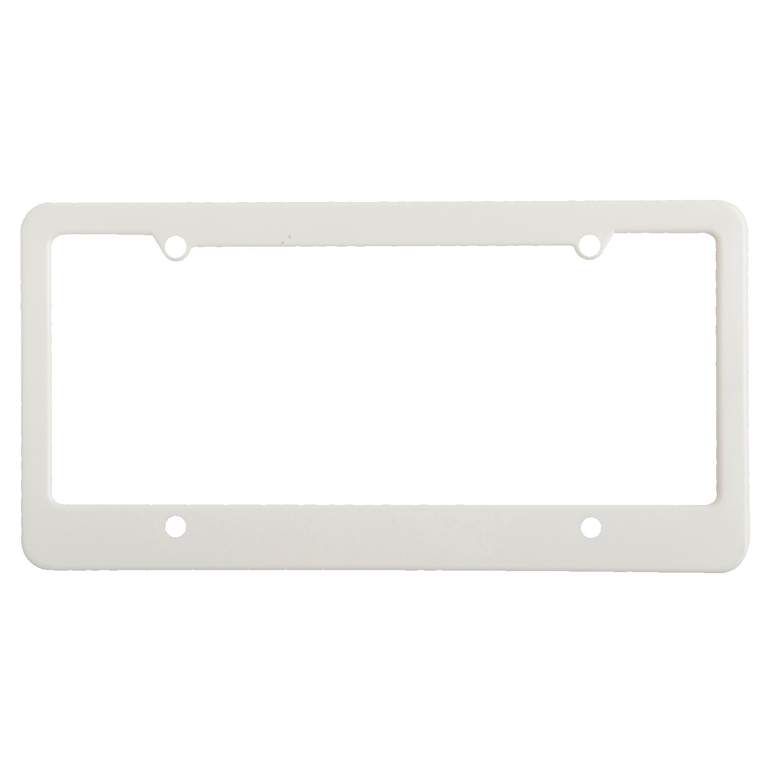 Picture of License Plate Frame w/ 4 Holes & Straight Bottom