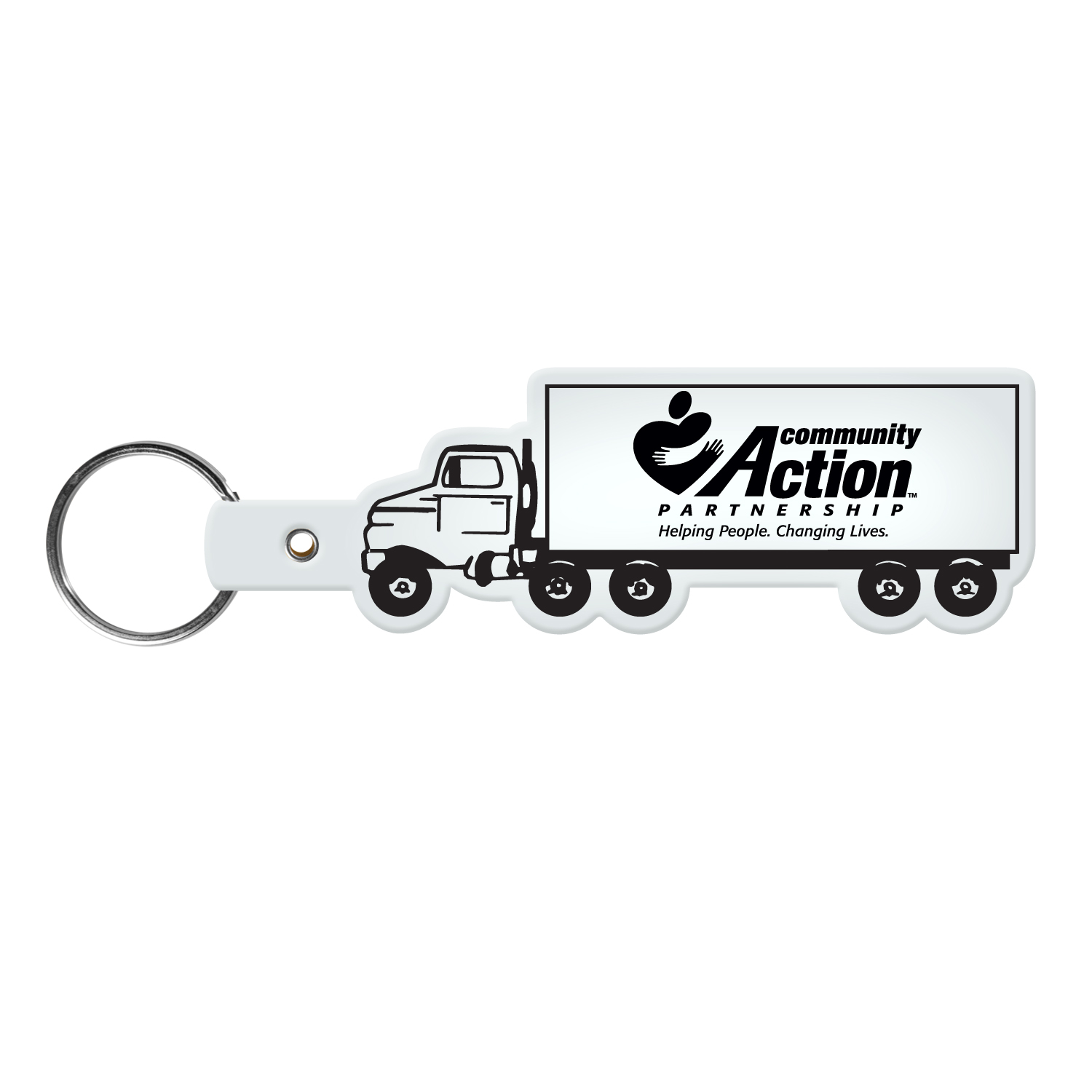 Picture of Truck Shaped Flexible Key Tag
