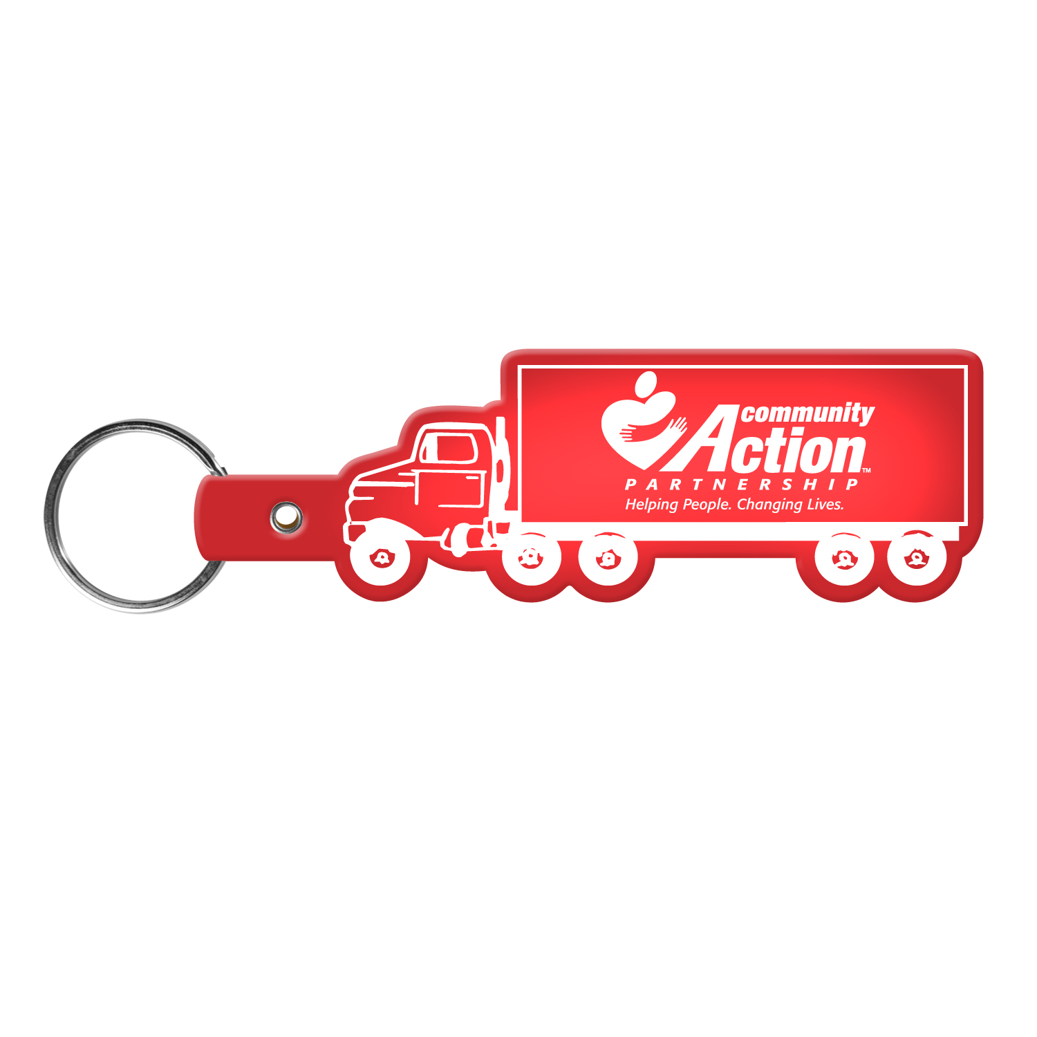 Picture of Truck Shaped Flexible Key Tag