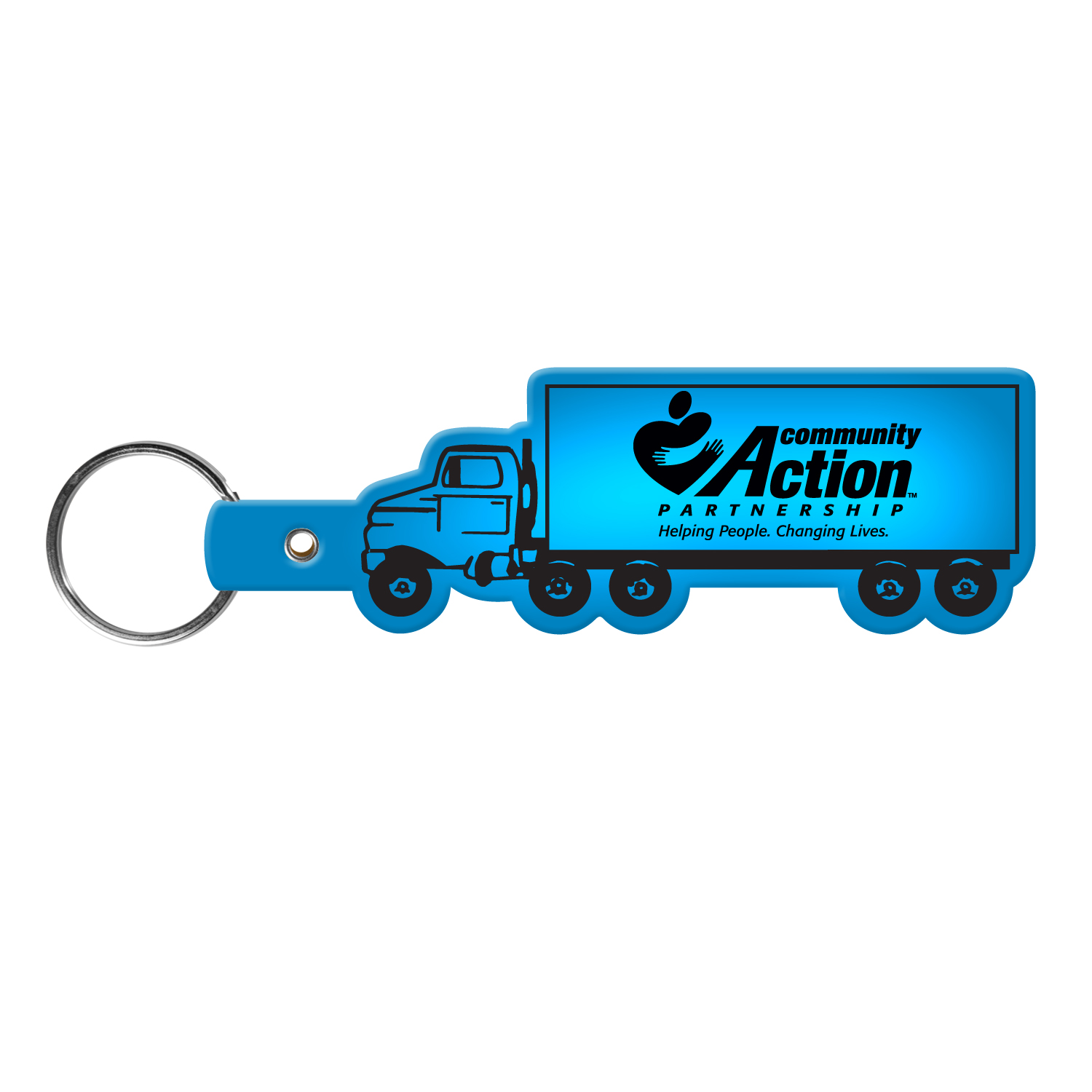 Picture of Truck Shaped Flexible Key Tag