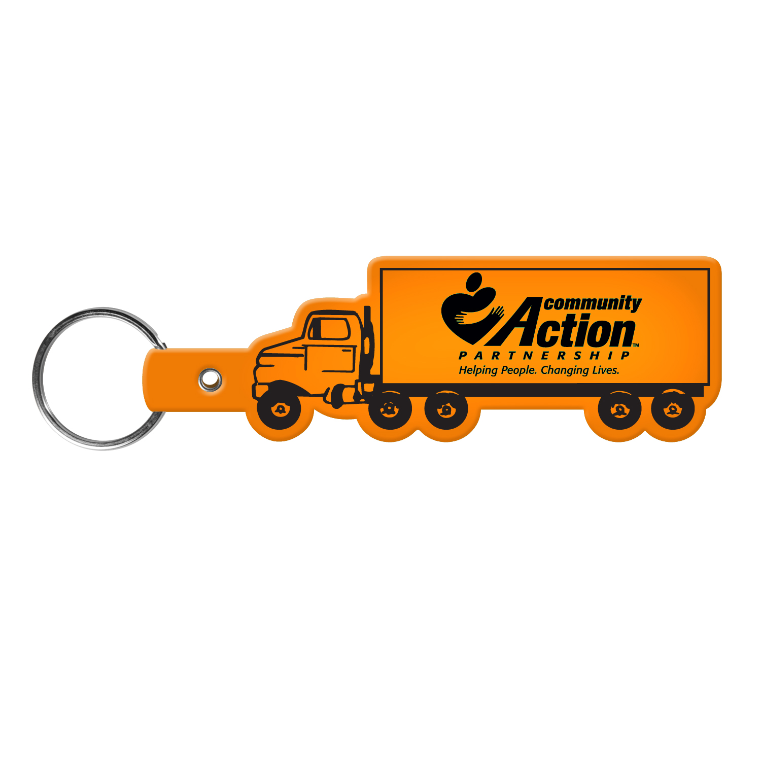 Picture of Truck Shaped Flexible Key Tag