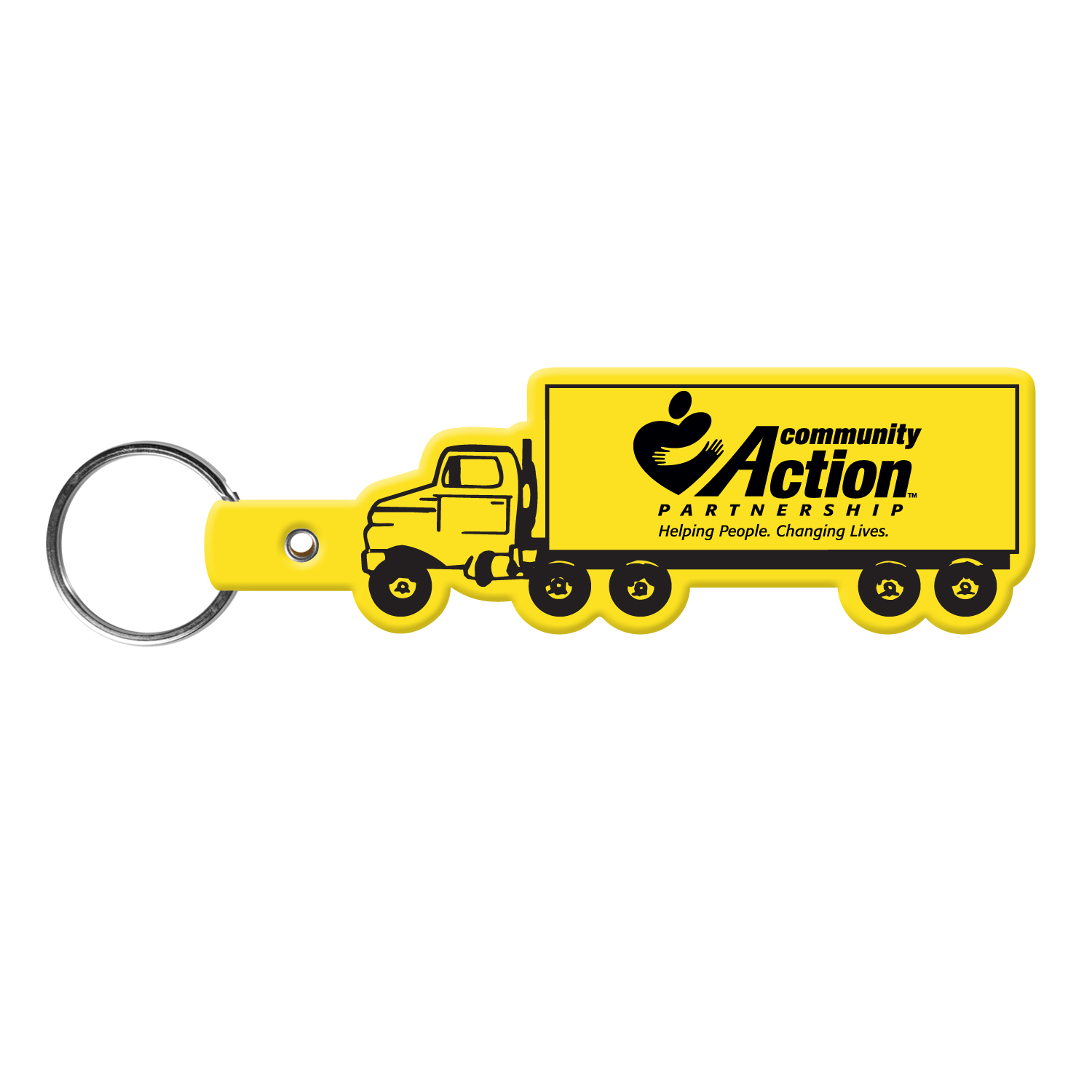Picture of Truck Shaped Flexible Key Tag