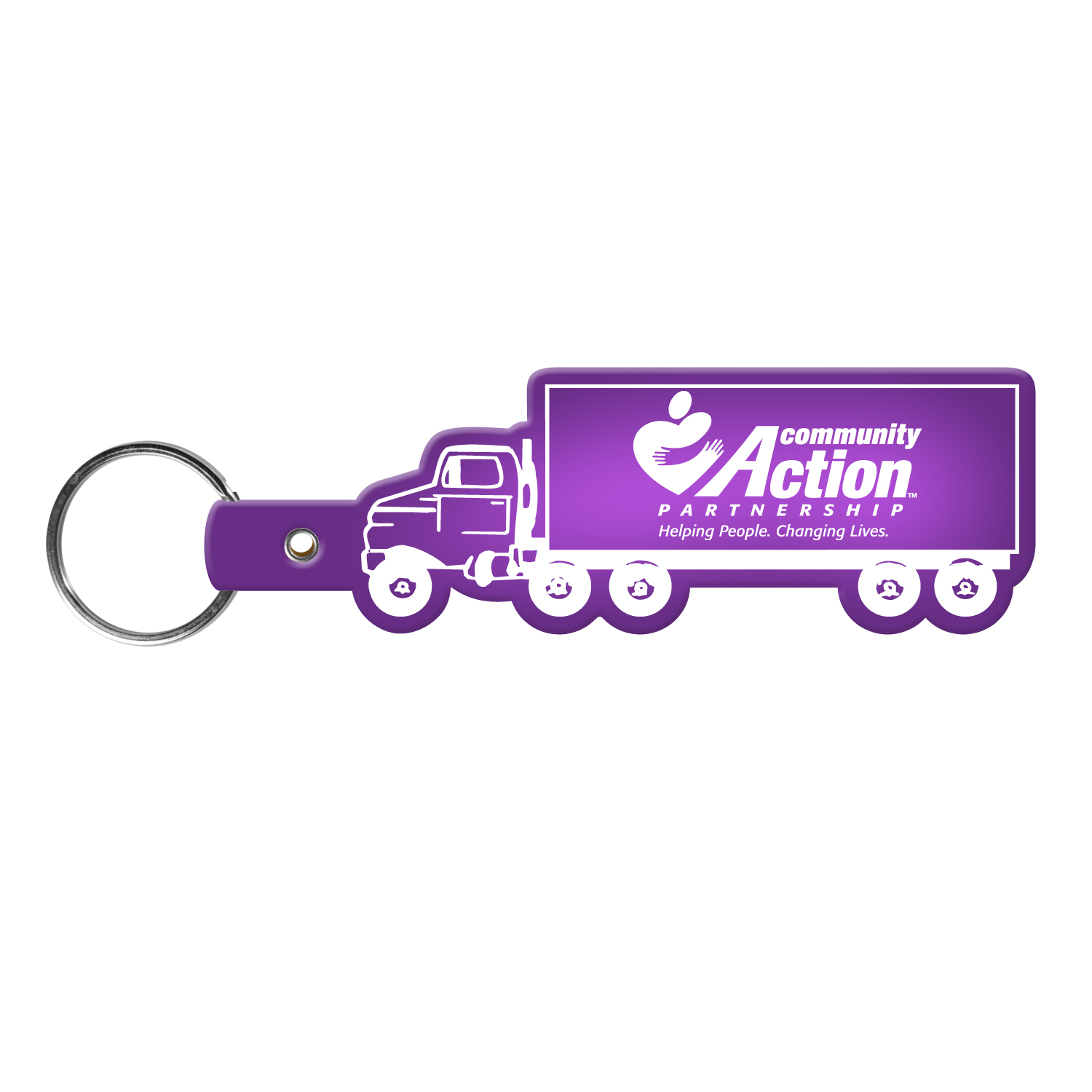 Picture of Truck Shaped Flexible Key Tag