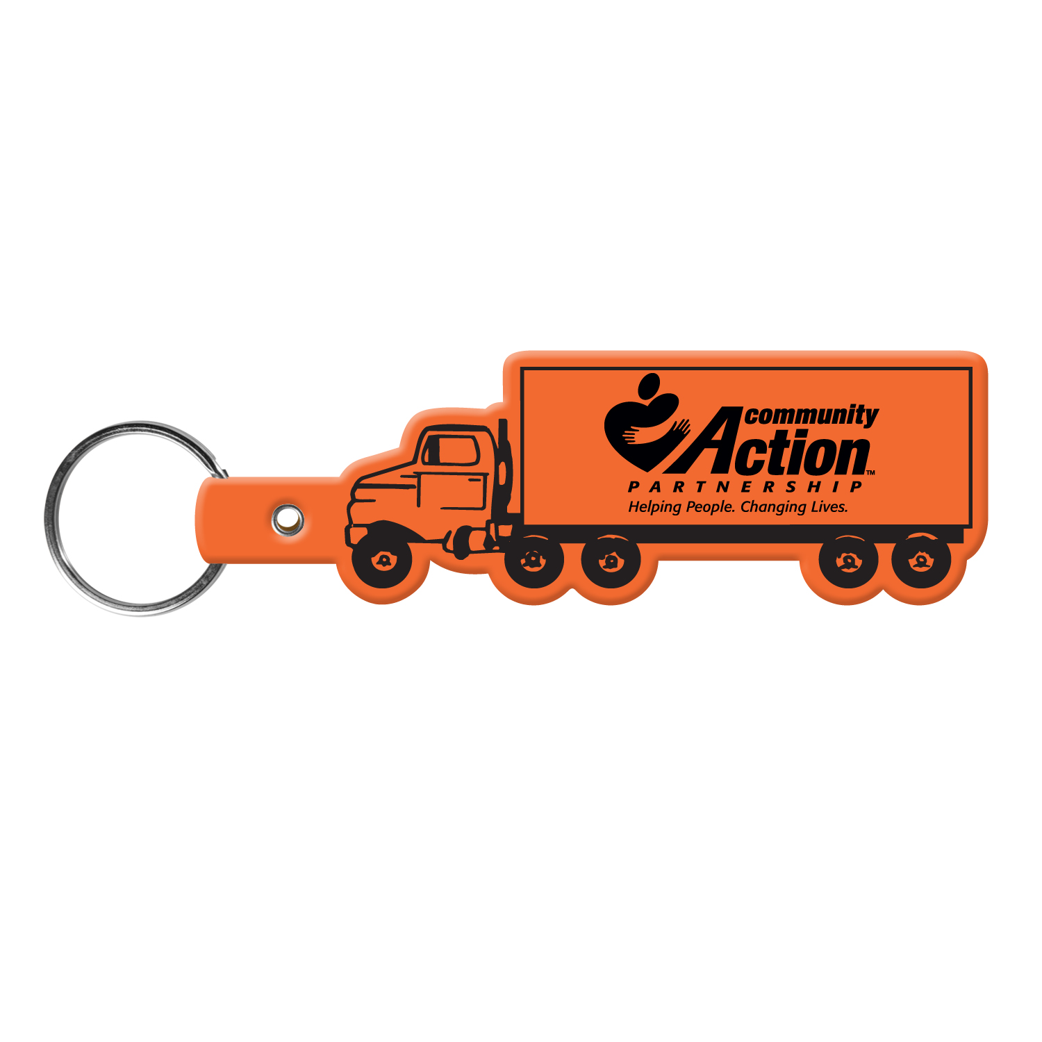 Picture of Truck Shaped Flexible Key Tag