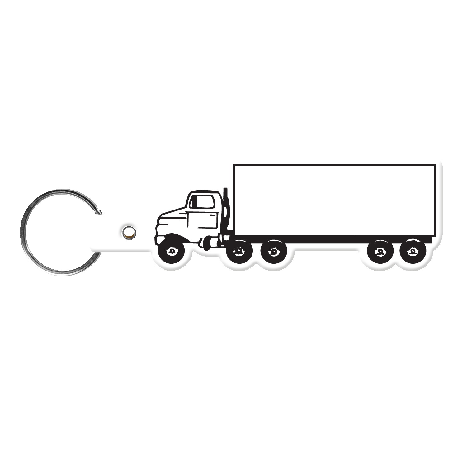 Picture of Truck Shaped Flexible Key Tag