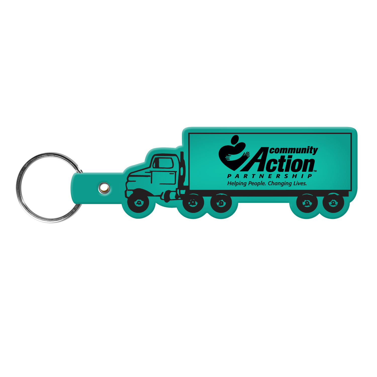 Picture of Truck Shaped Flexible Key Tag