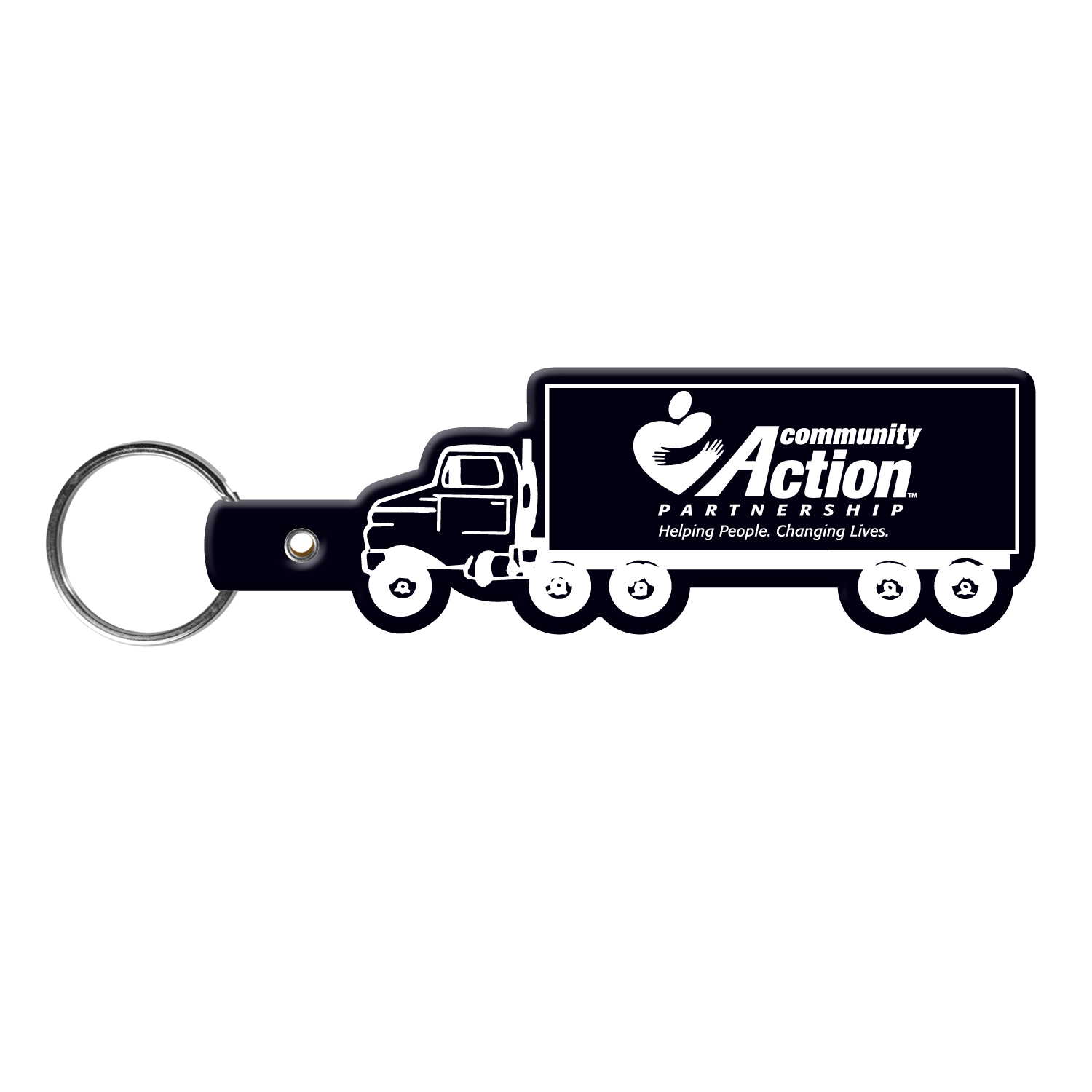Picture of Truck Shaped Flexible Key Tag