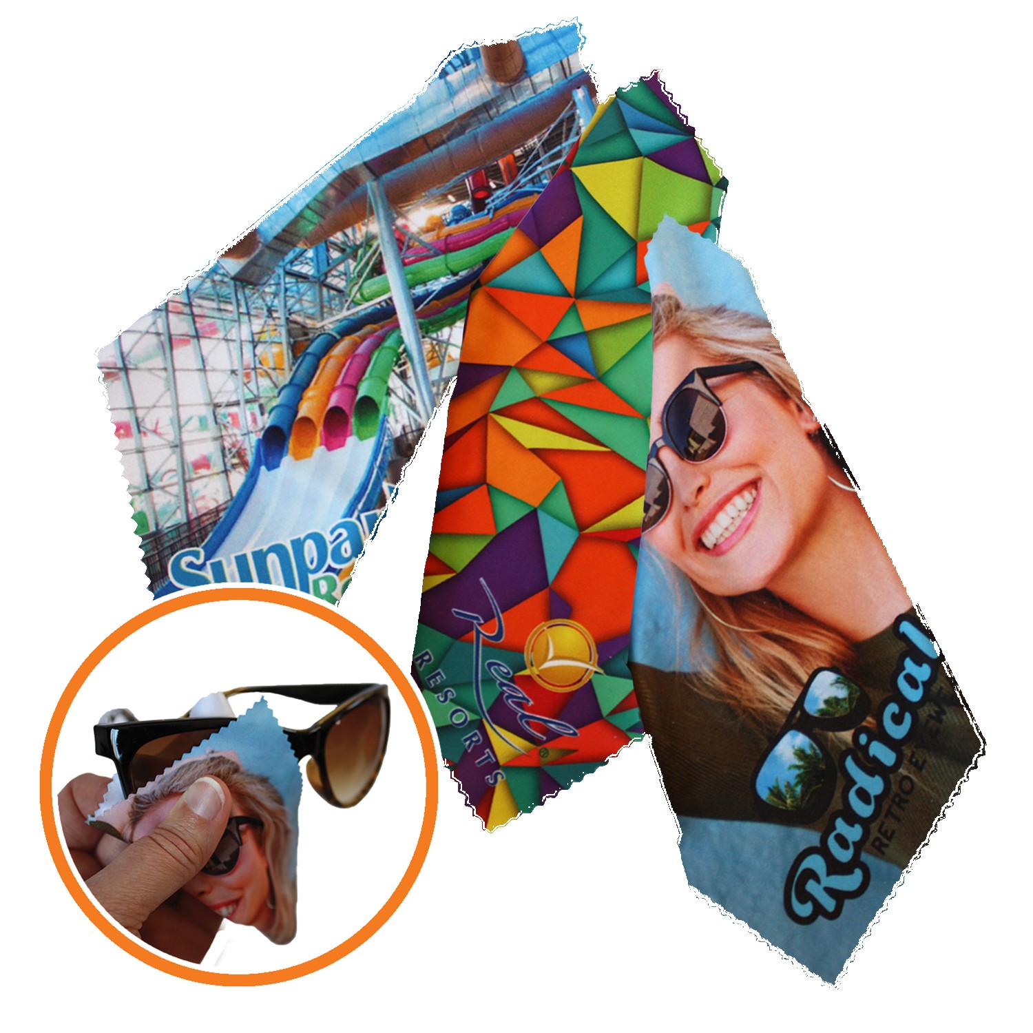 Picture of Sublimated Microfiber Cleaning Cloth