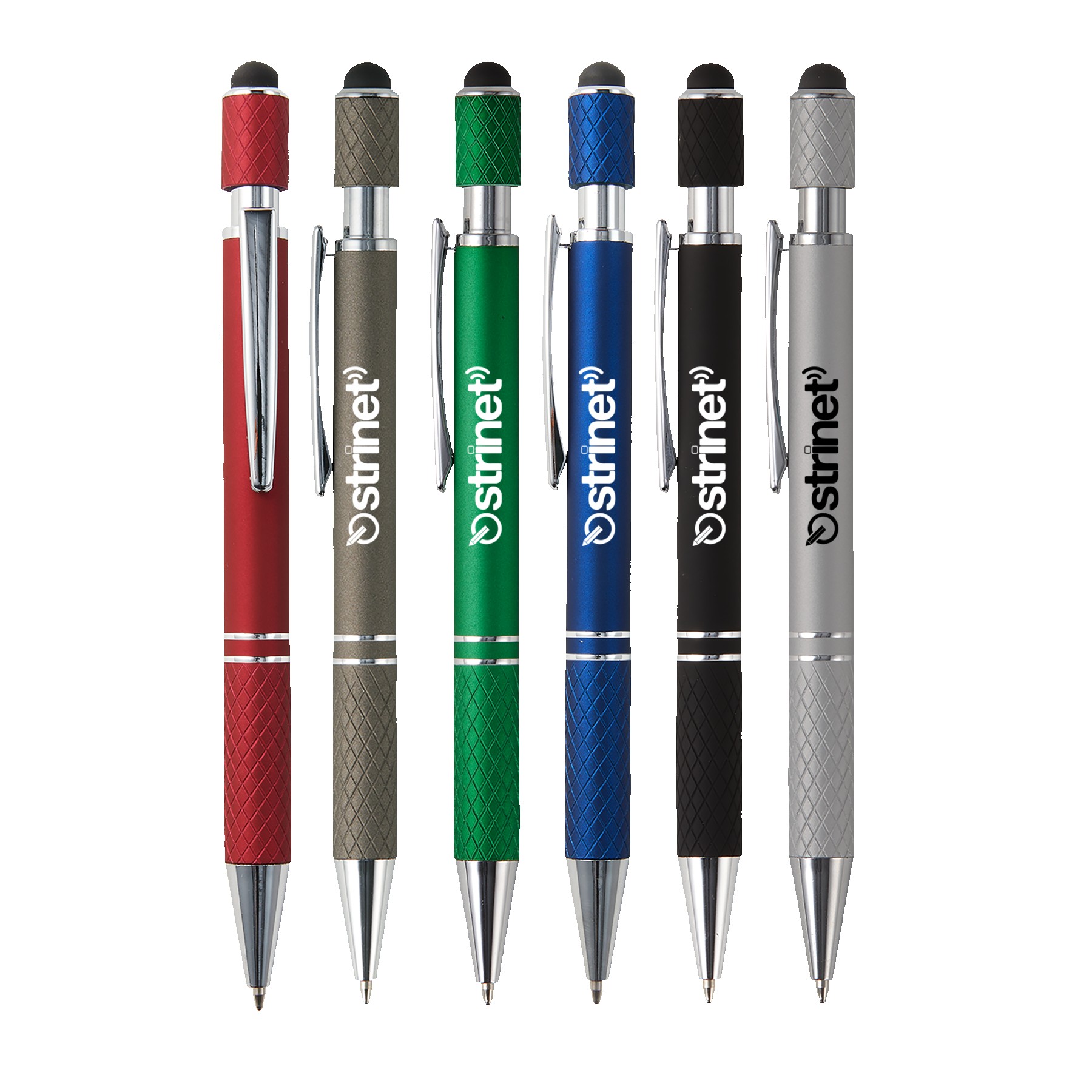 Picture of Siena Executive Aluminum Spin Top Stylus Pen