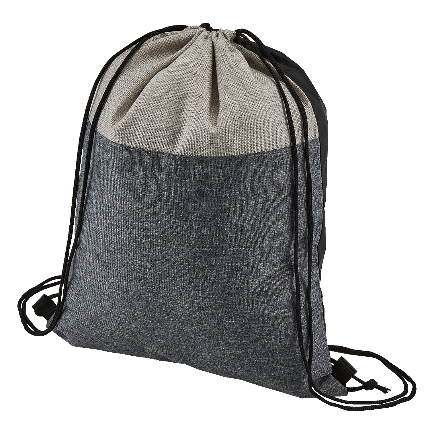 Picture of Heathered N' Jute Drawstring Backpack
