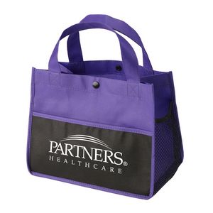 Picture of Mini Snap Non-Woven Lunch Tote Bag