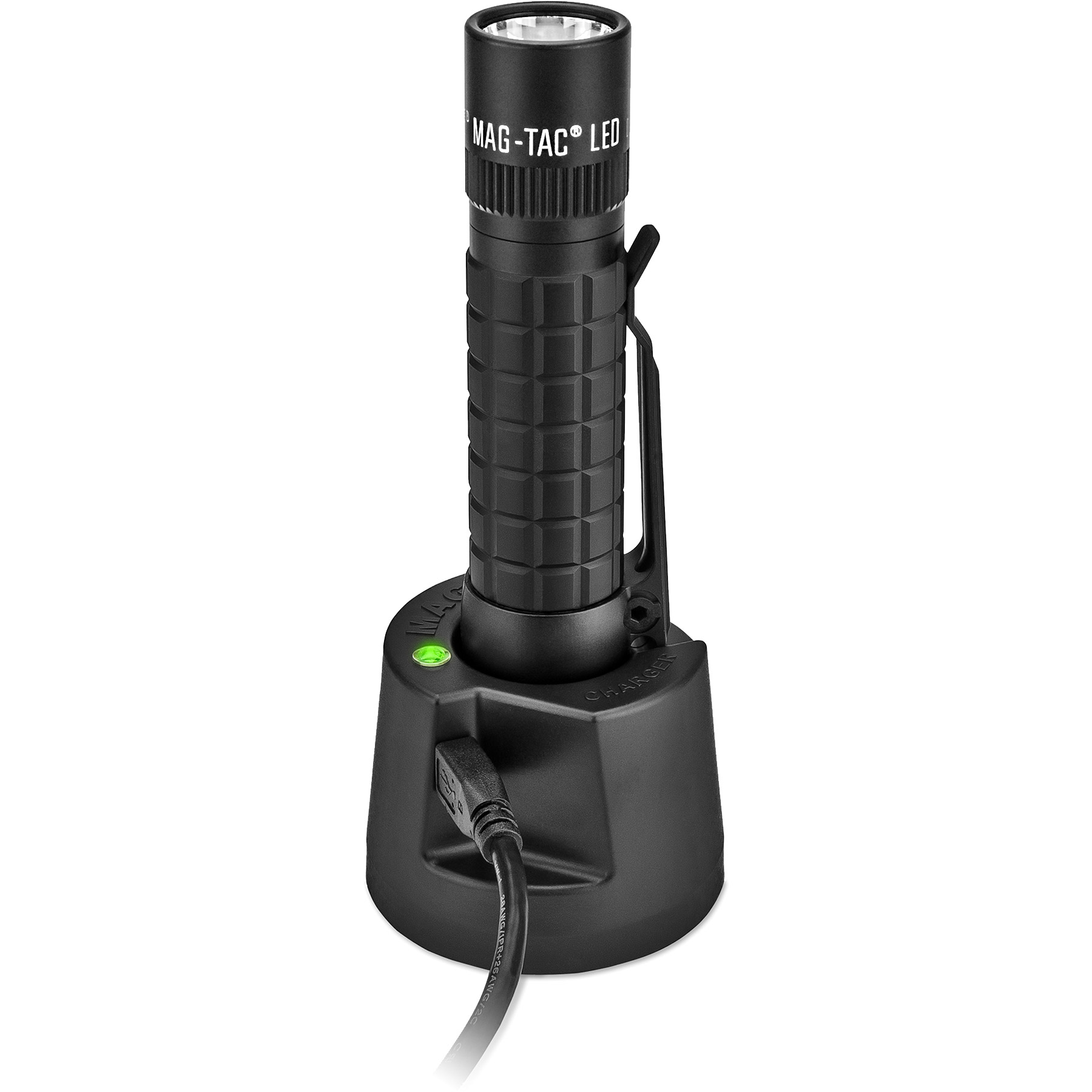 Picture of Maglite® MagTac Rechargeable Plain Head Flashlight System