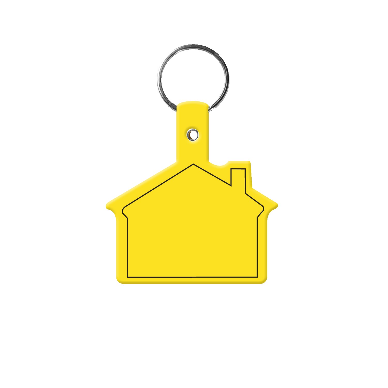 Picture of House Shape Flexible Key Tag