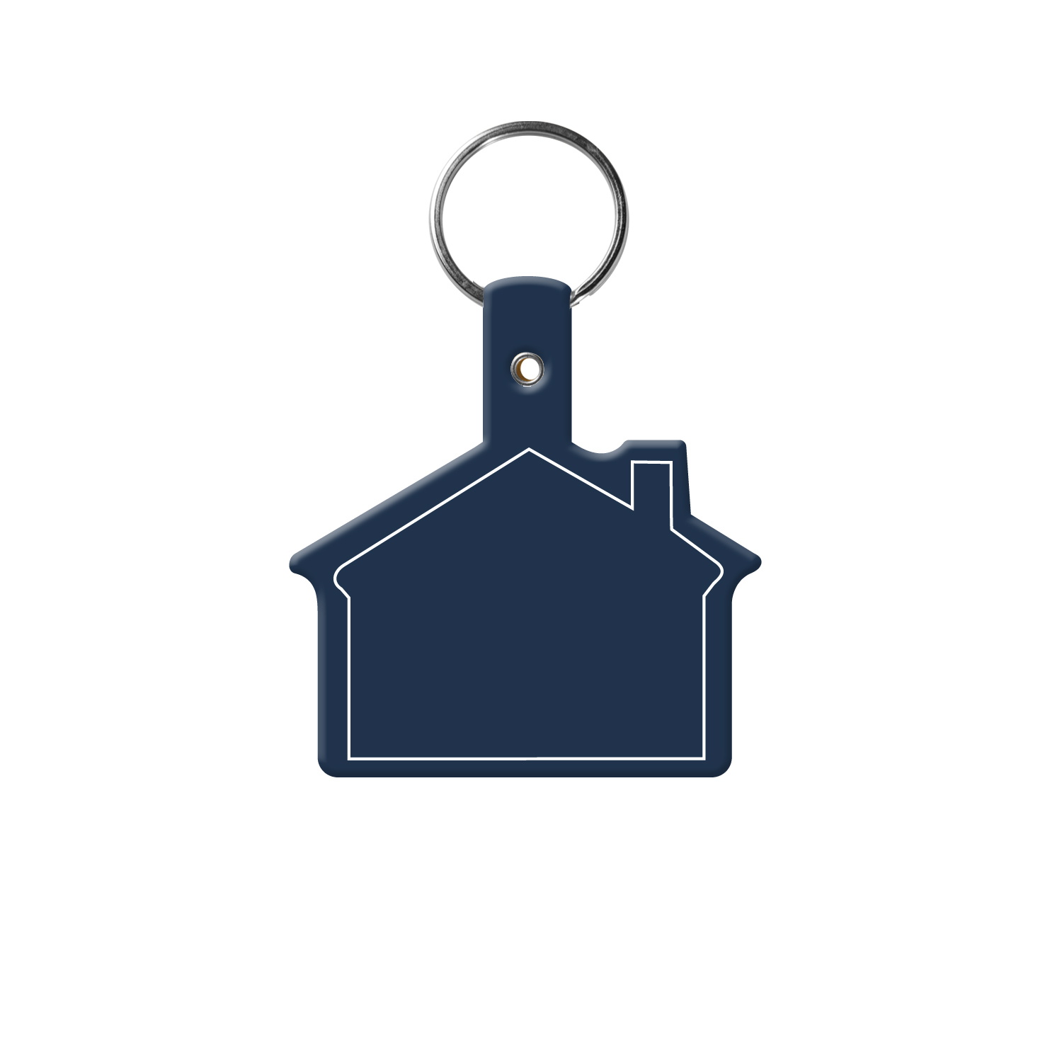 Picture of House Shape Flexible Key Tag