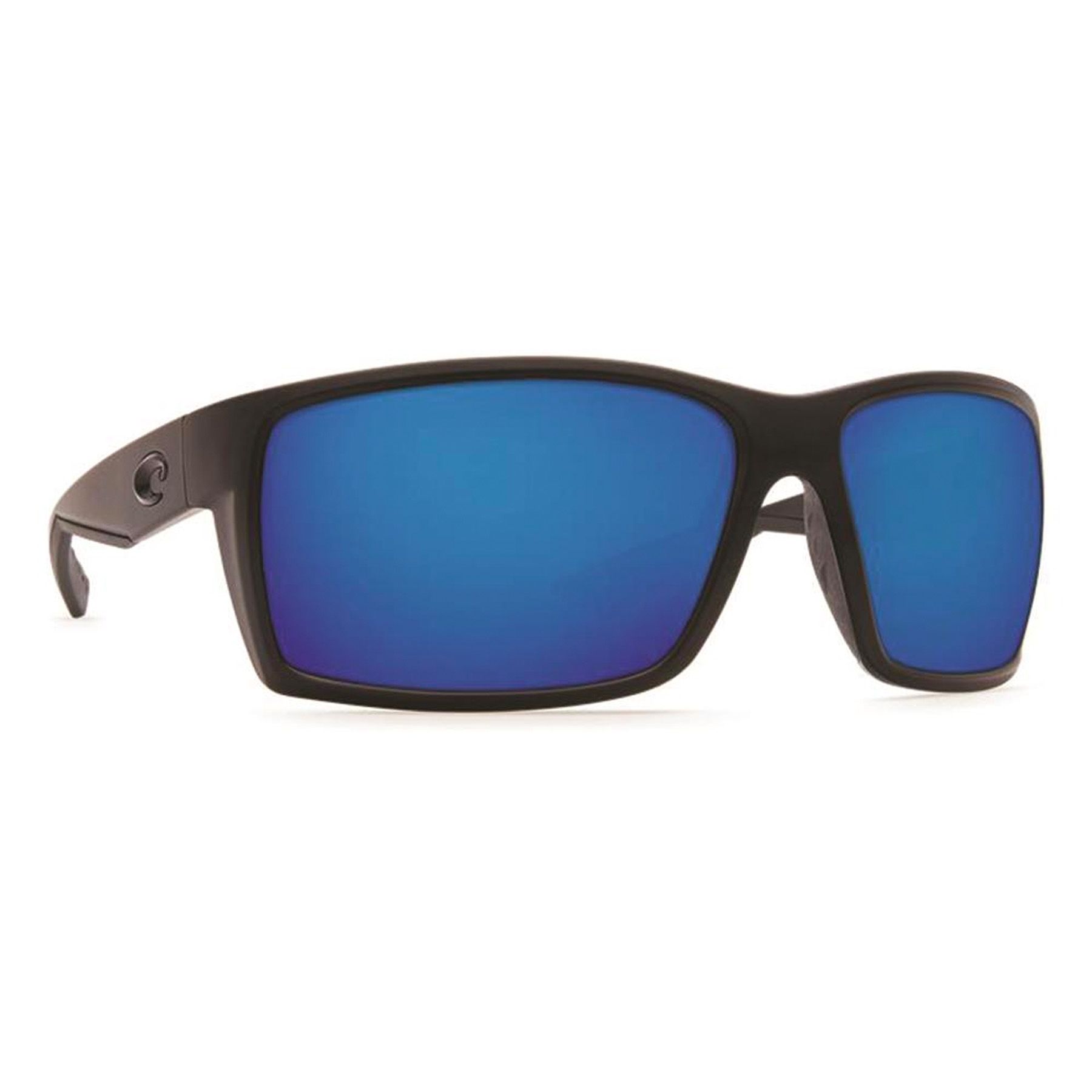Picture of Costa Del Mar Reefton Sunglasses - (Frame) Blackout; (Lens) Blue Mirror, 580G
