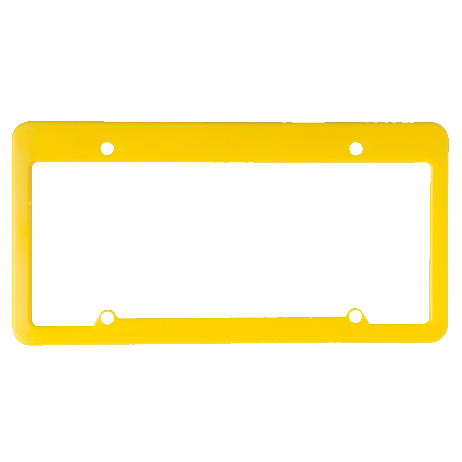 Picture of License Plate Frame w/ 4 Holes & Straight Top
