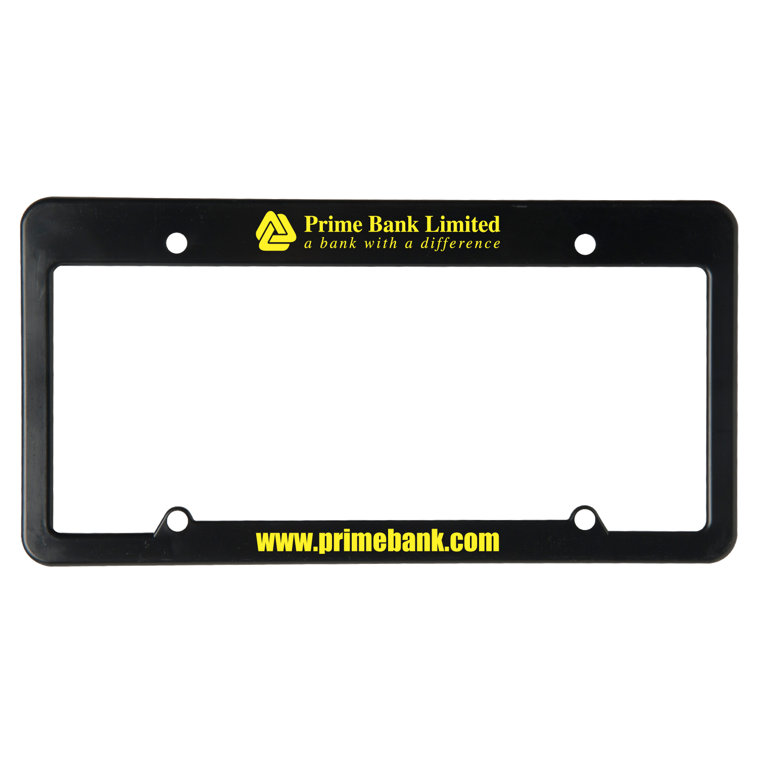 Picture of License Plate Frame w/ 4 Holes & Straight Top