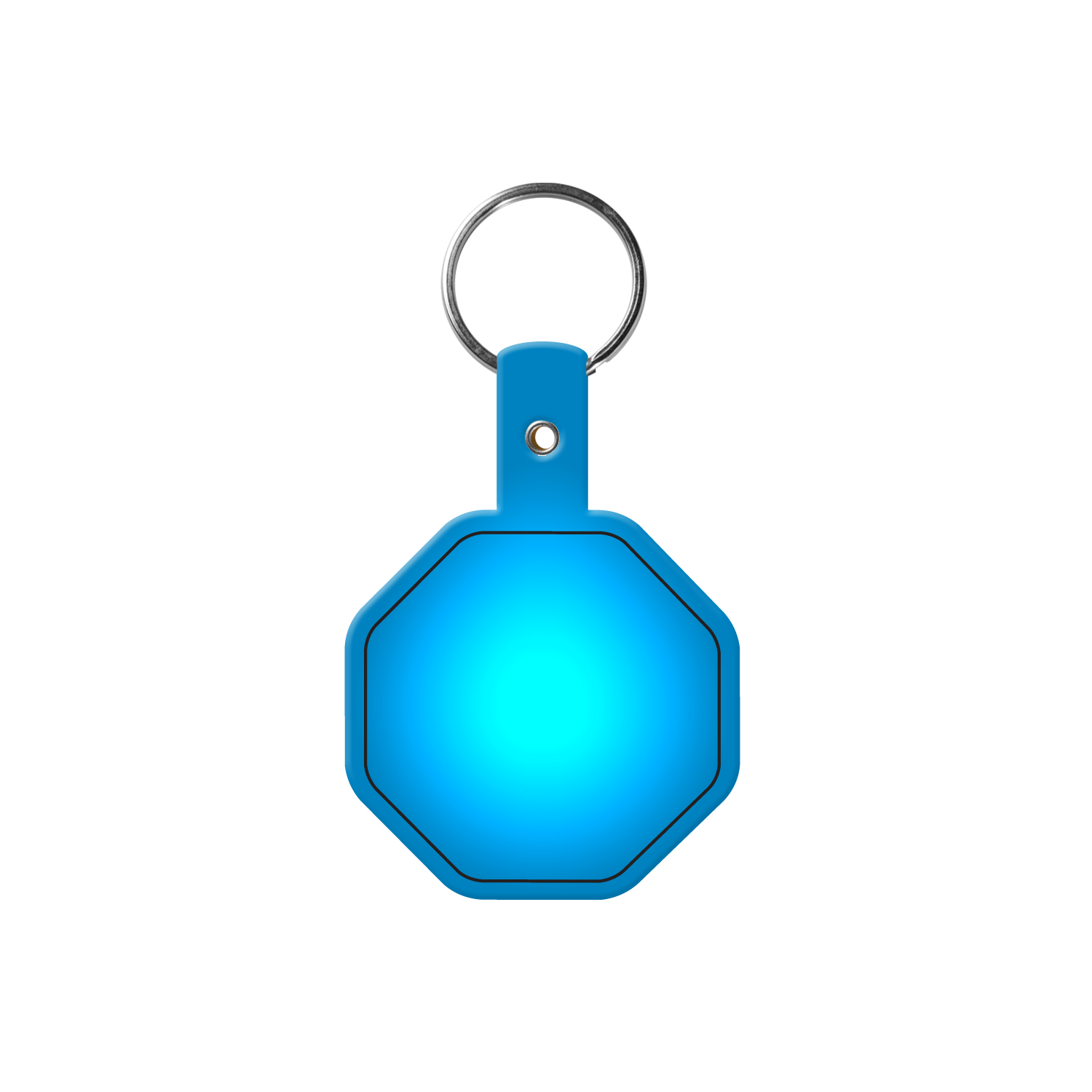 Picture of Stop Sign Flexible Key Tag