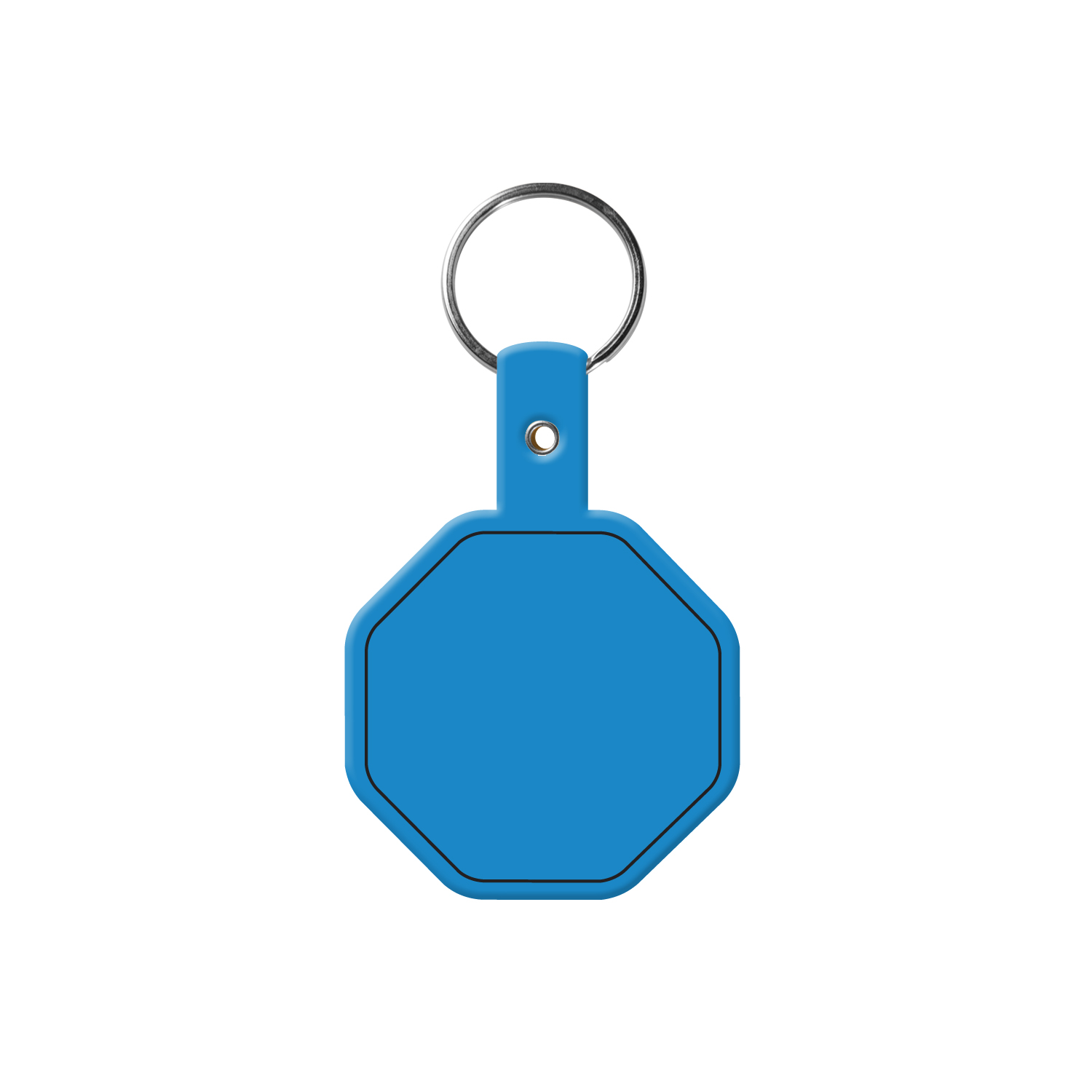 Picture of Stop Sign Flexible Key Tag