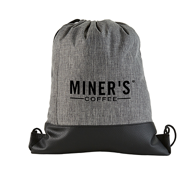 Picture of Heathered Drawstring Backpack