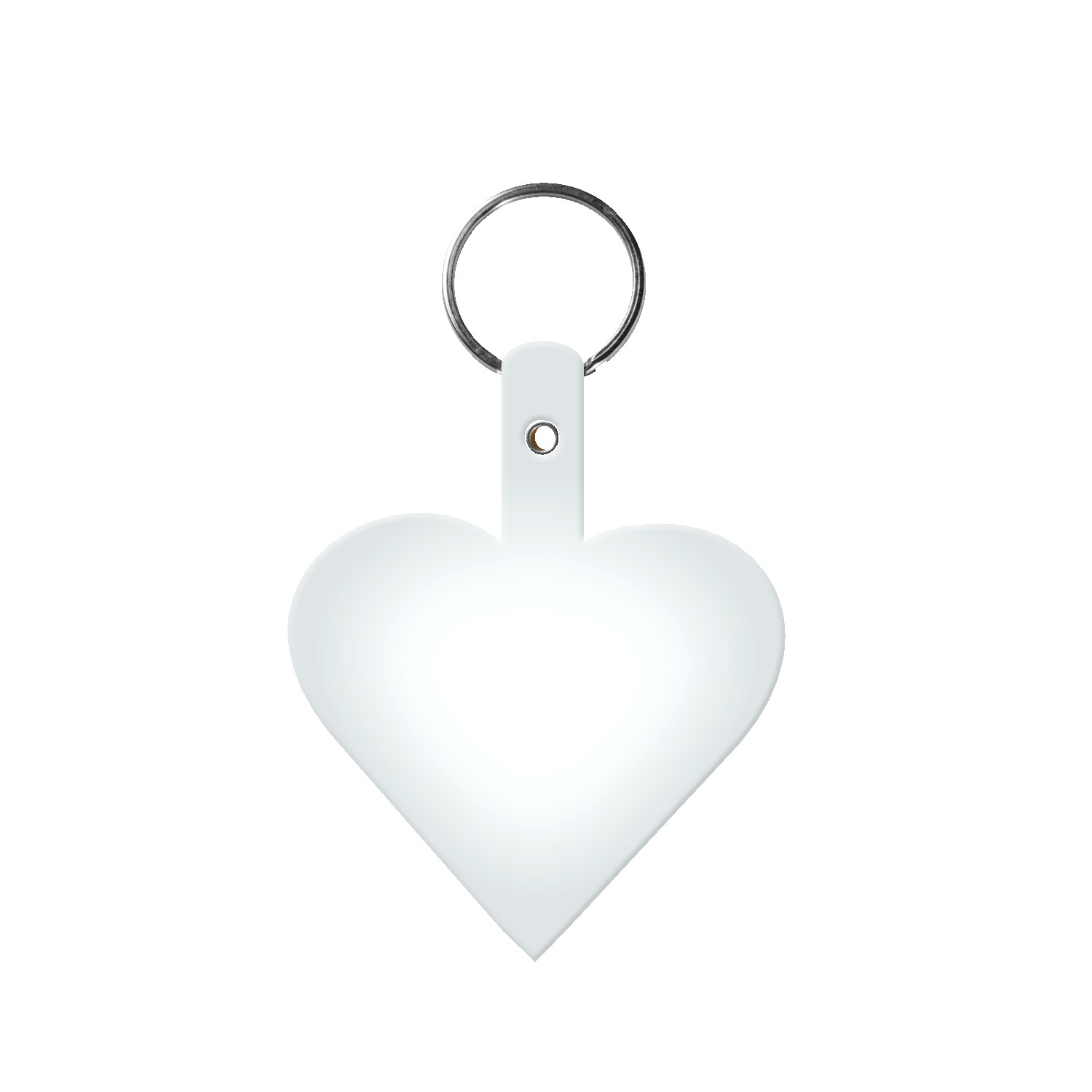 Picture of Heart Shaped Flexible Key Tag