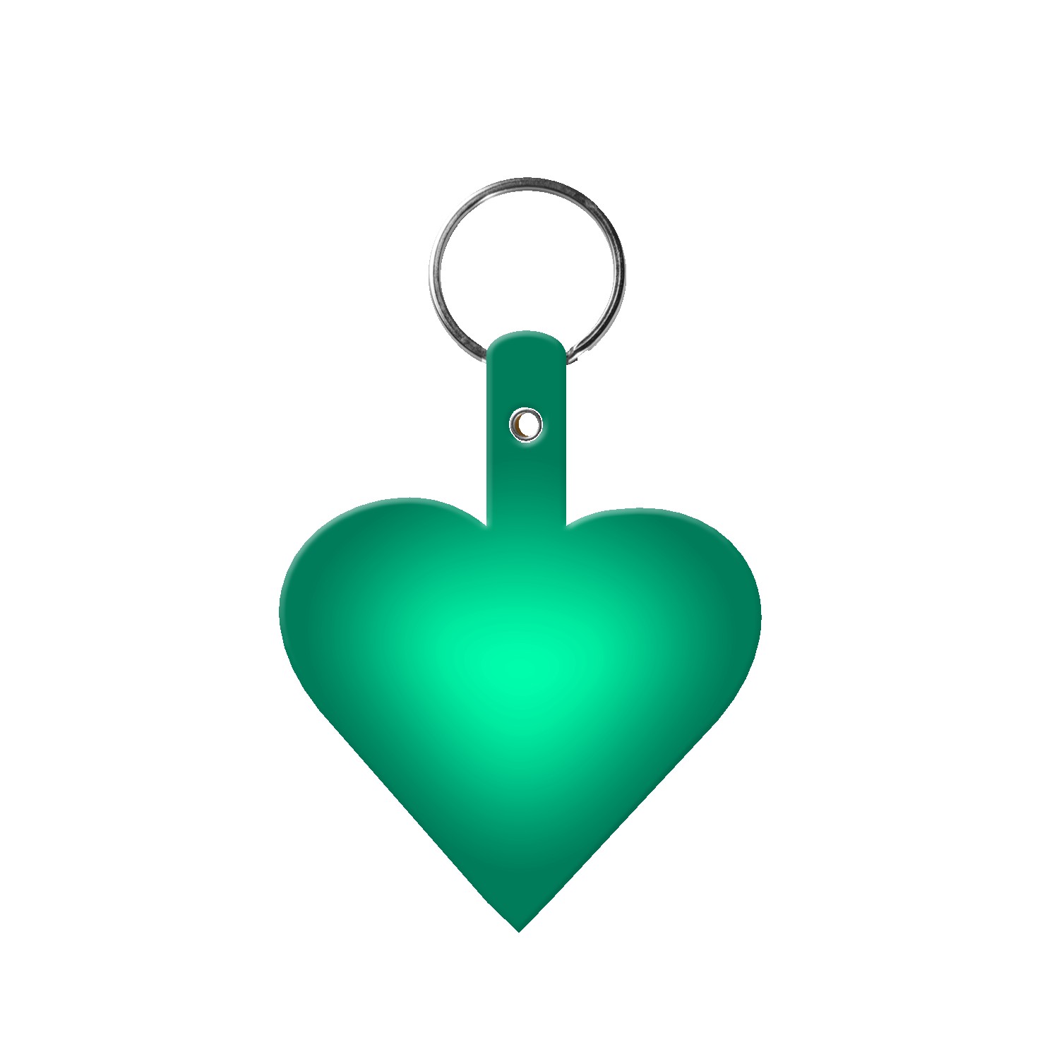 Picture of Heart Shaped Flexible Key Tag