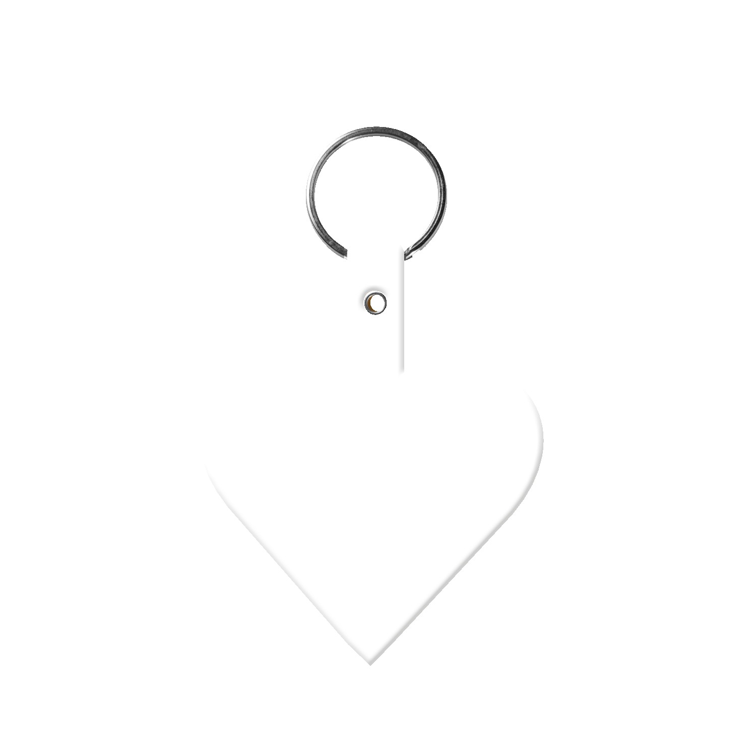 Picture of Heart Shaped Flexible Key Tag