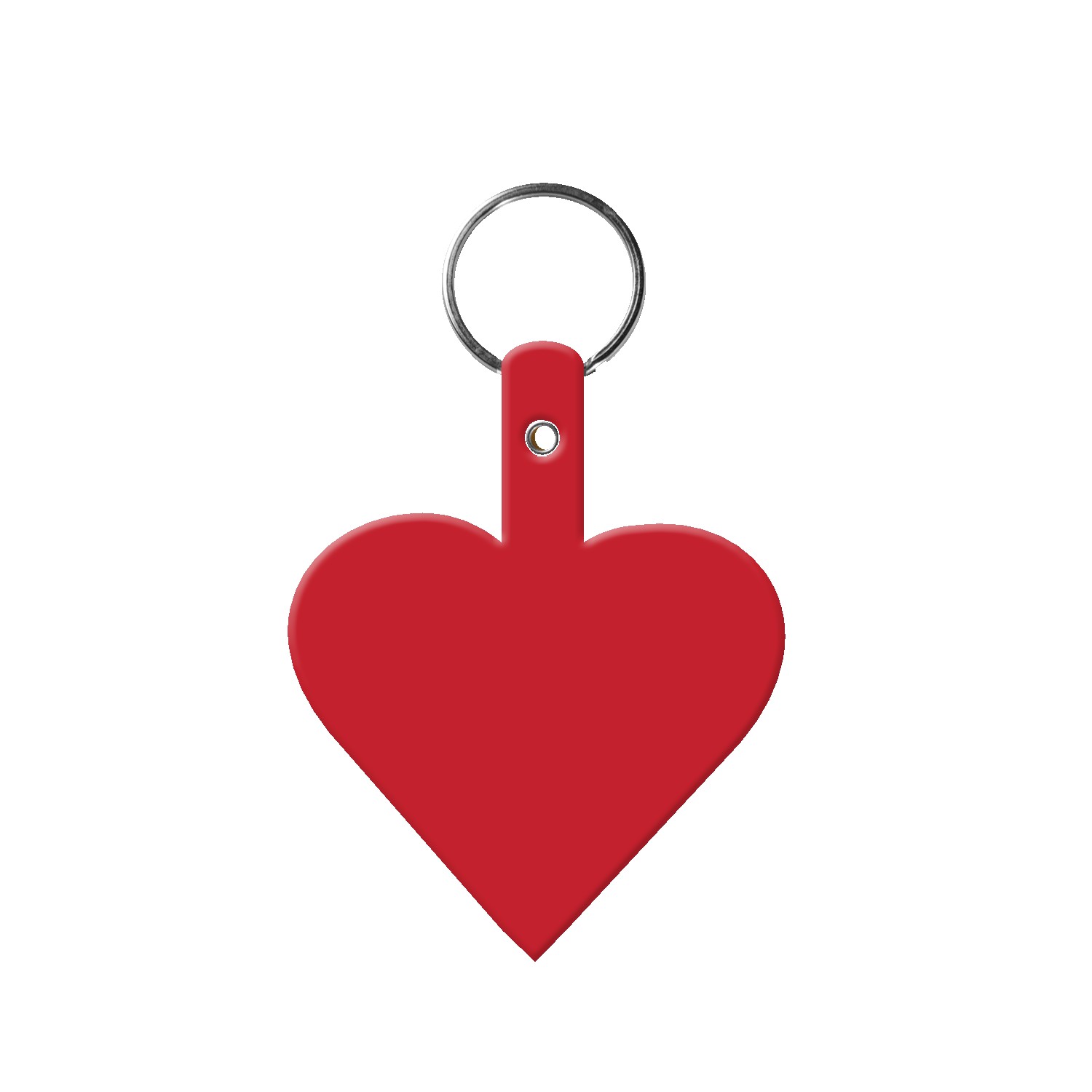 Picture of Heart Shaped Flexible Key Tag