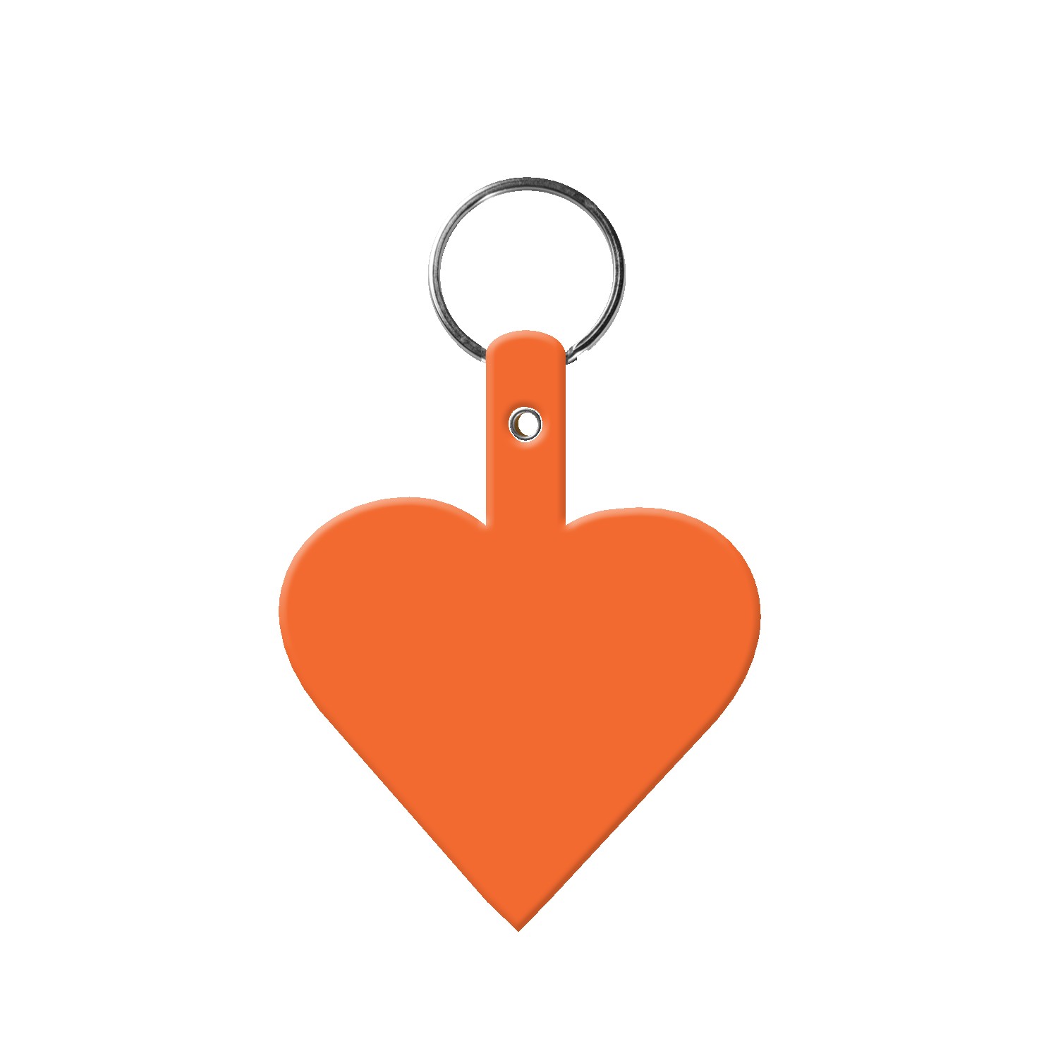 Picture of Heart Shaped Flexible Key Tag