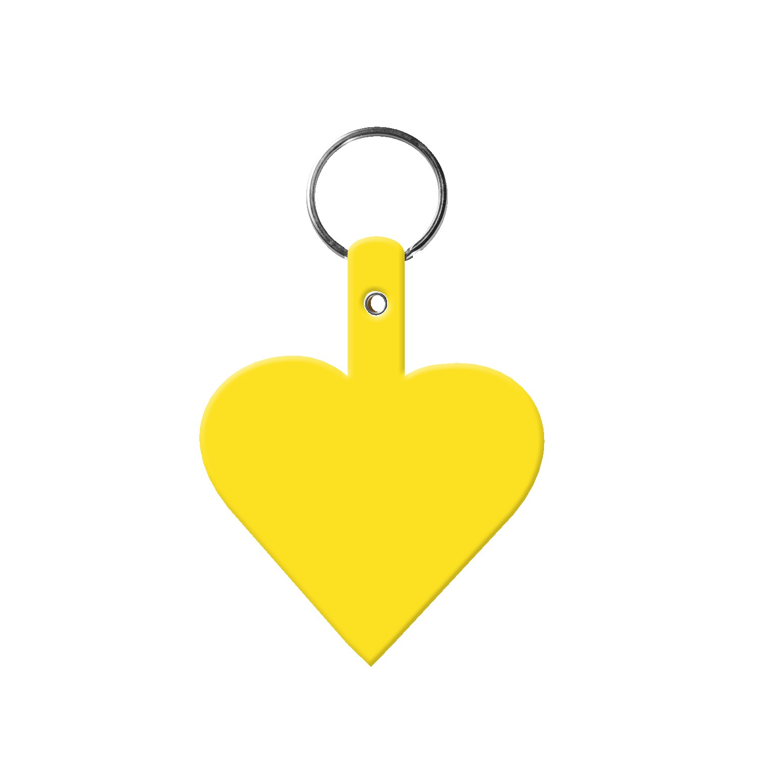Picture of Heart Shaped Flexible Key Tag