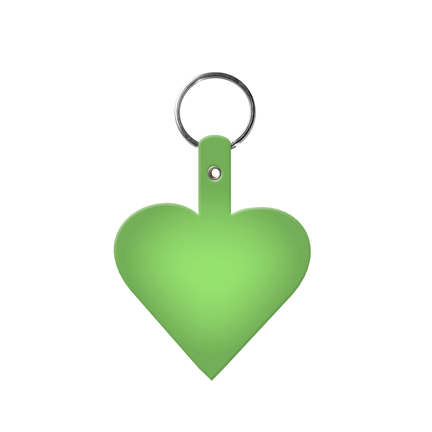 Picture of Heart Shaped Flexible Key Tag