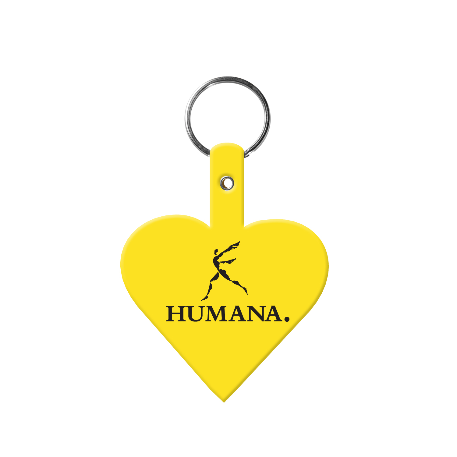 Picture of Heart Shaped Flexible Key Tag