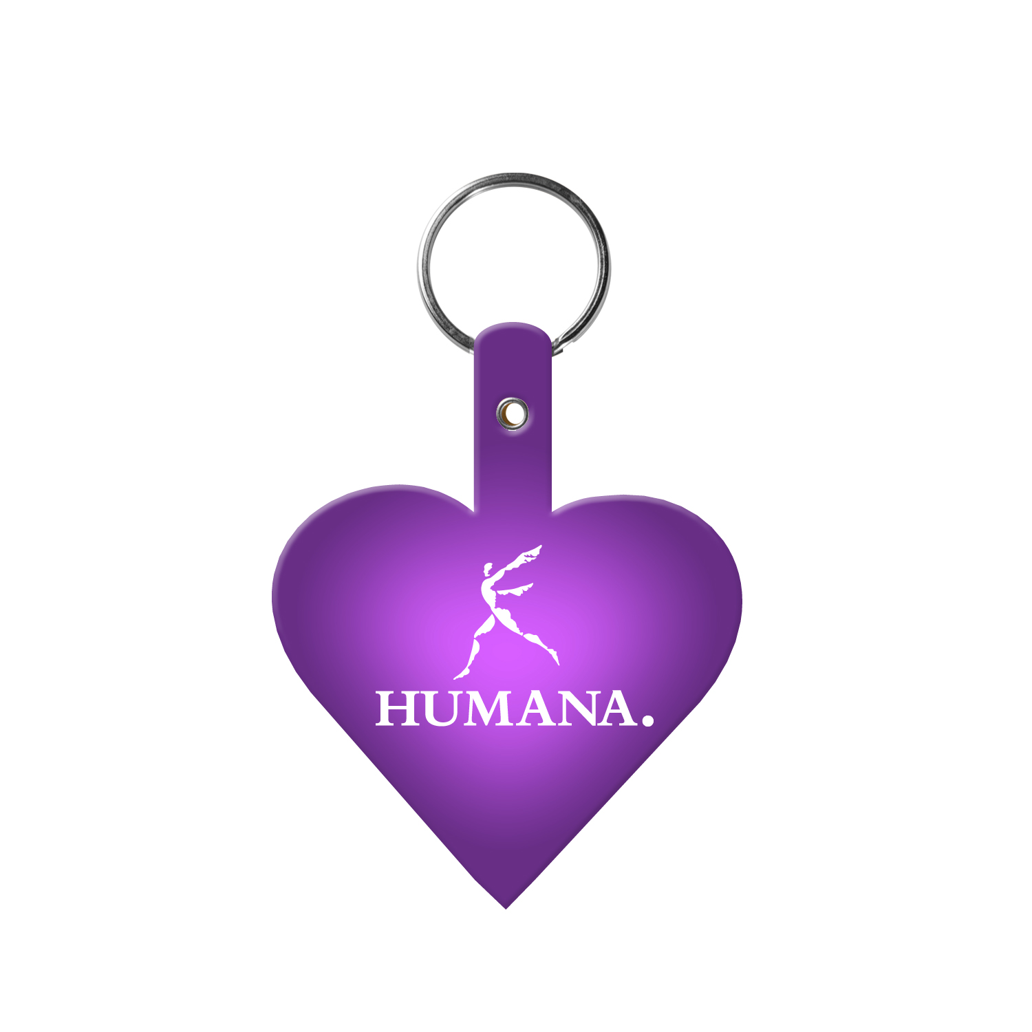 Picture of Heart Shaped Flexible Key Tag