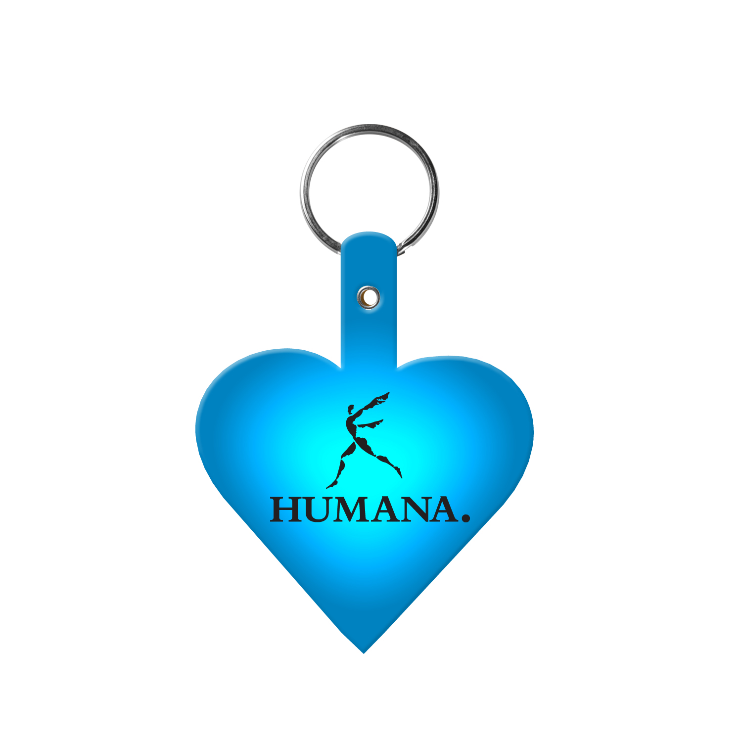 Picture of Heart Shaped Flexible Key Tag