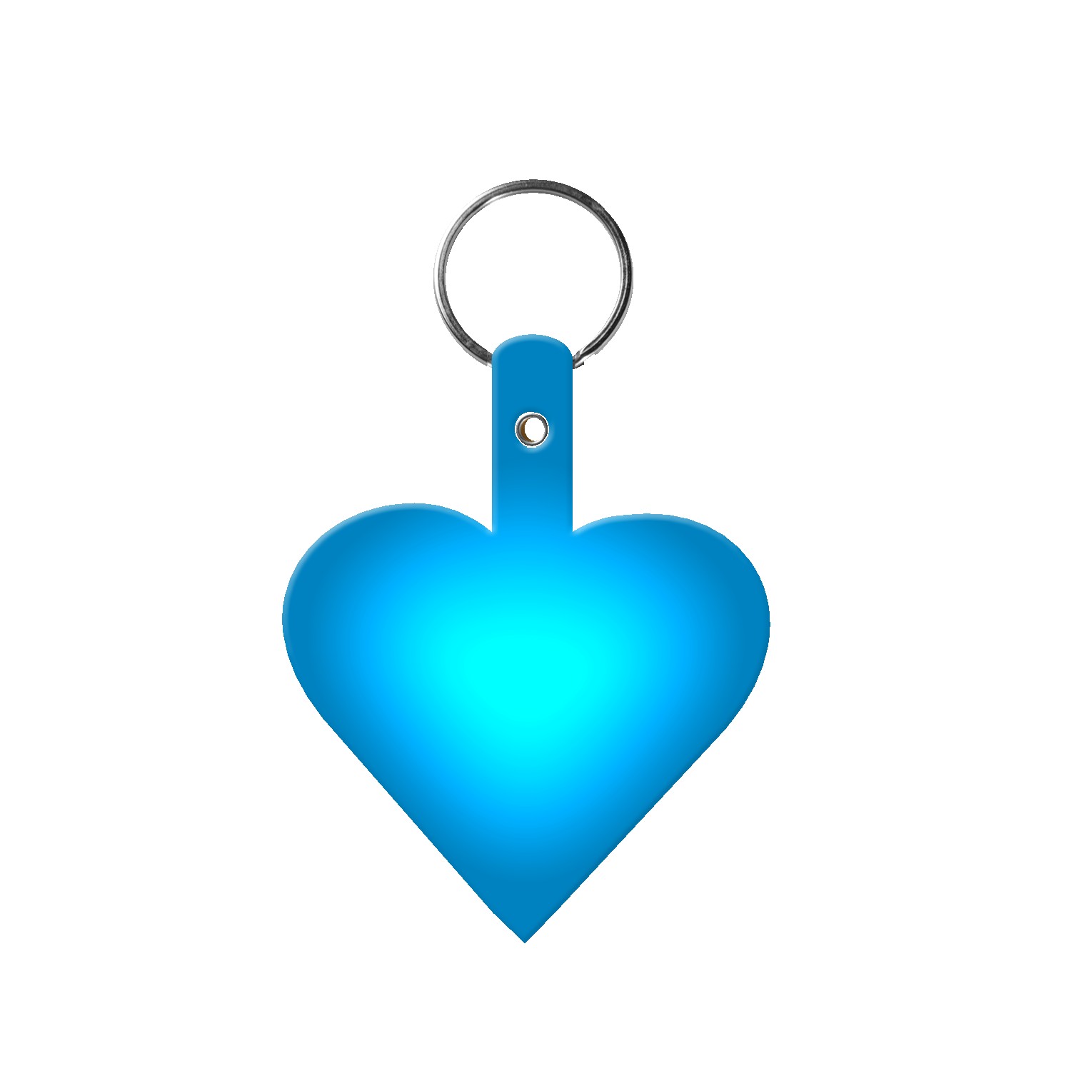 Picture of Heart Shaped Flexible Key Tag