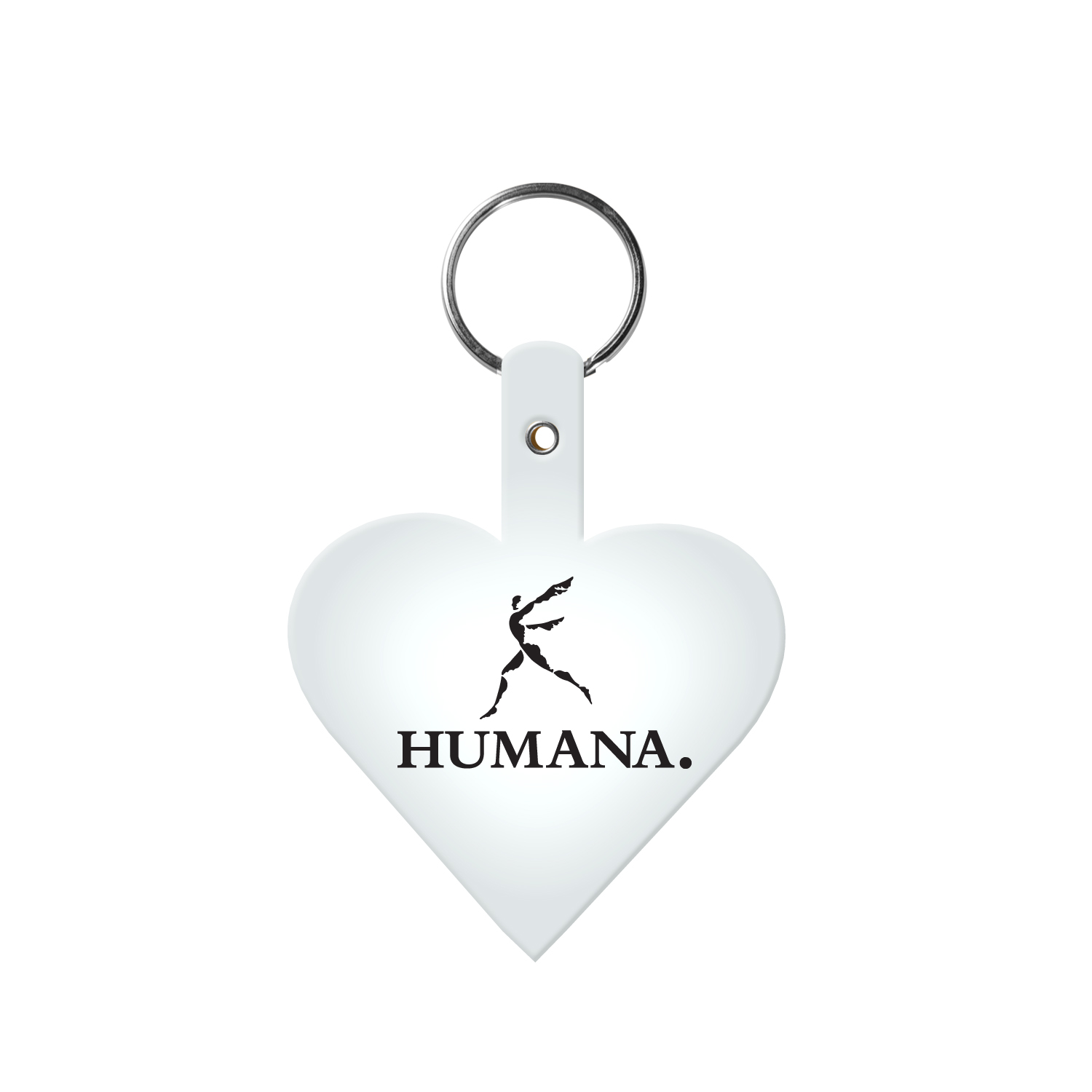 Picture of Heart Shaped Flexible Key Tag