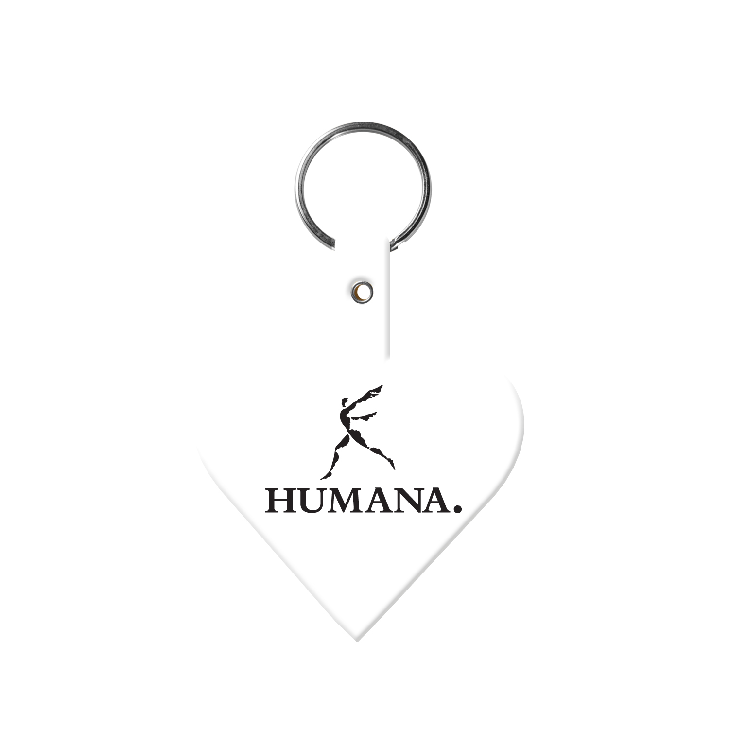 Picture of Heart Shaped Flexible Key Tag