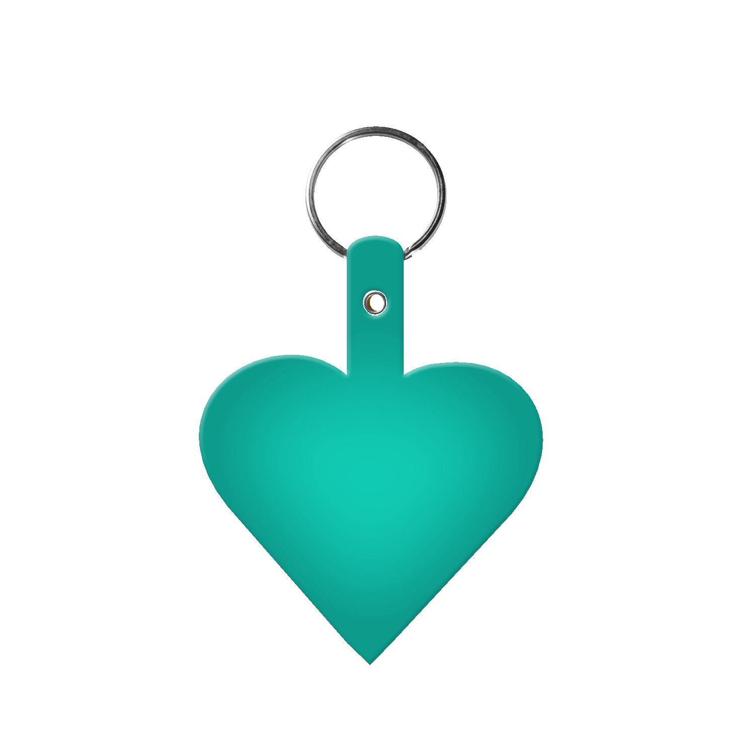 Picture of Heart Shaped Flexible Key Tag