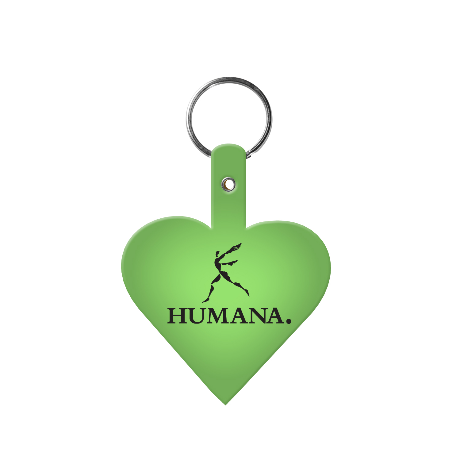 Picture of Heart Shaped Flexible Key Tag