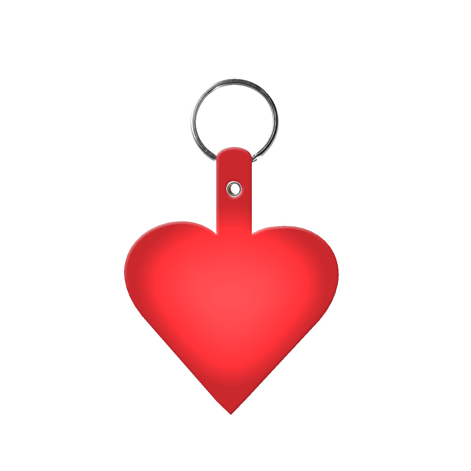 Picture of Heart Shaped Flexible Key Tag