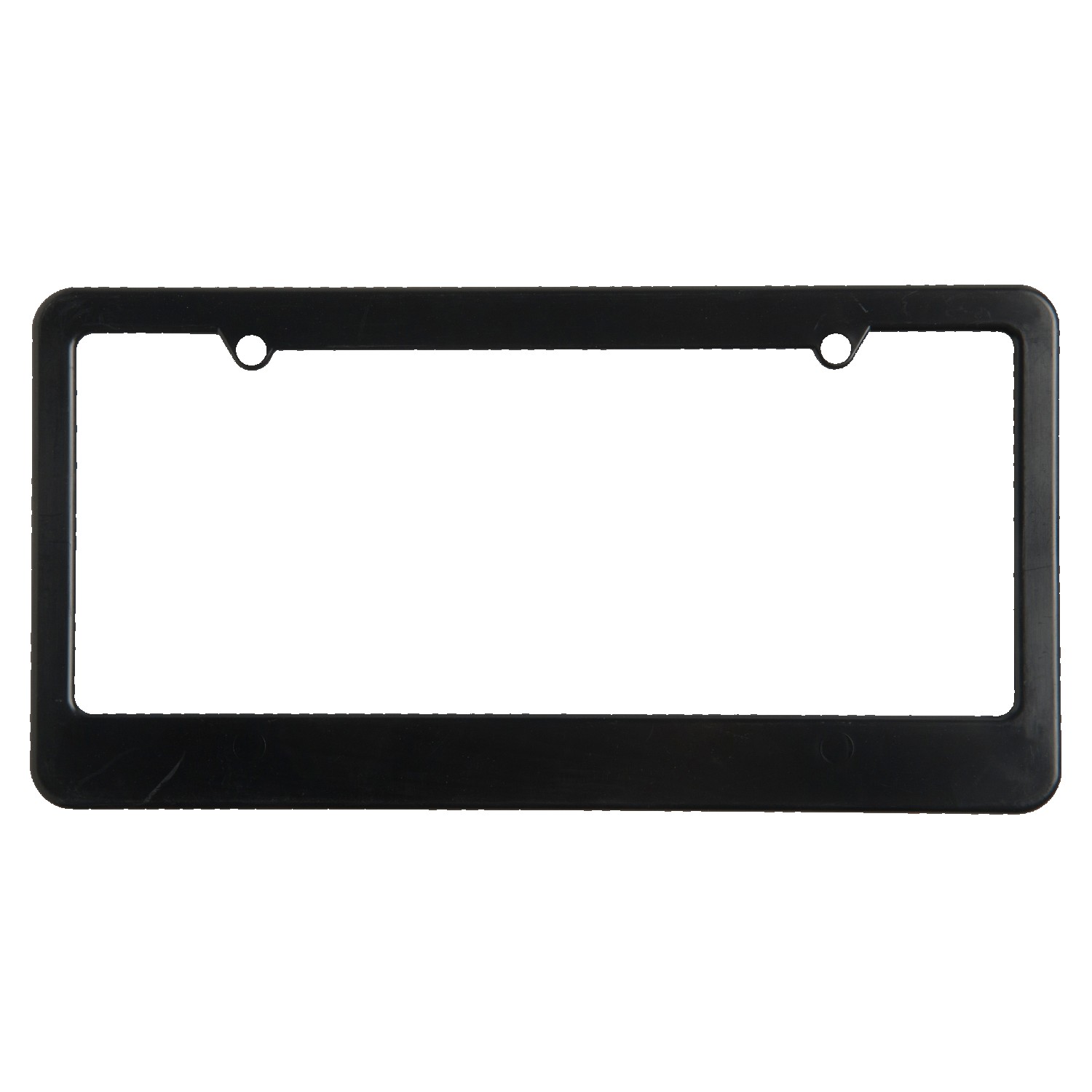 Picture of License Plate Frame w/ 2 Holes & Straight Bottom