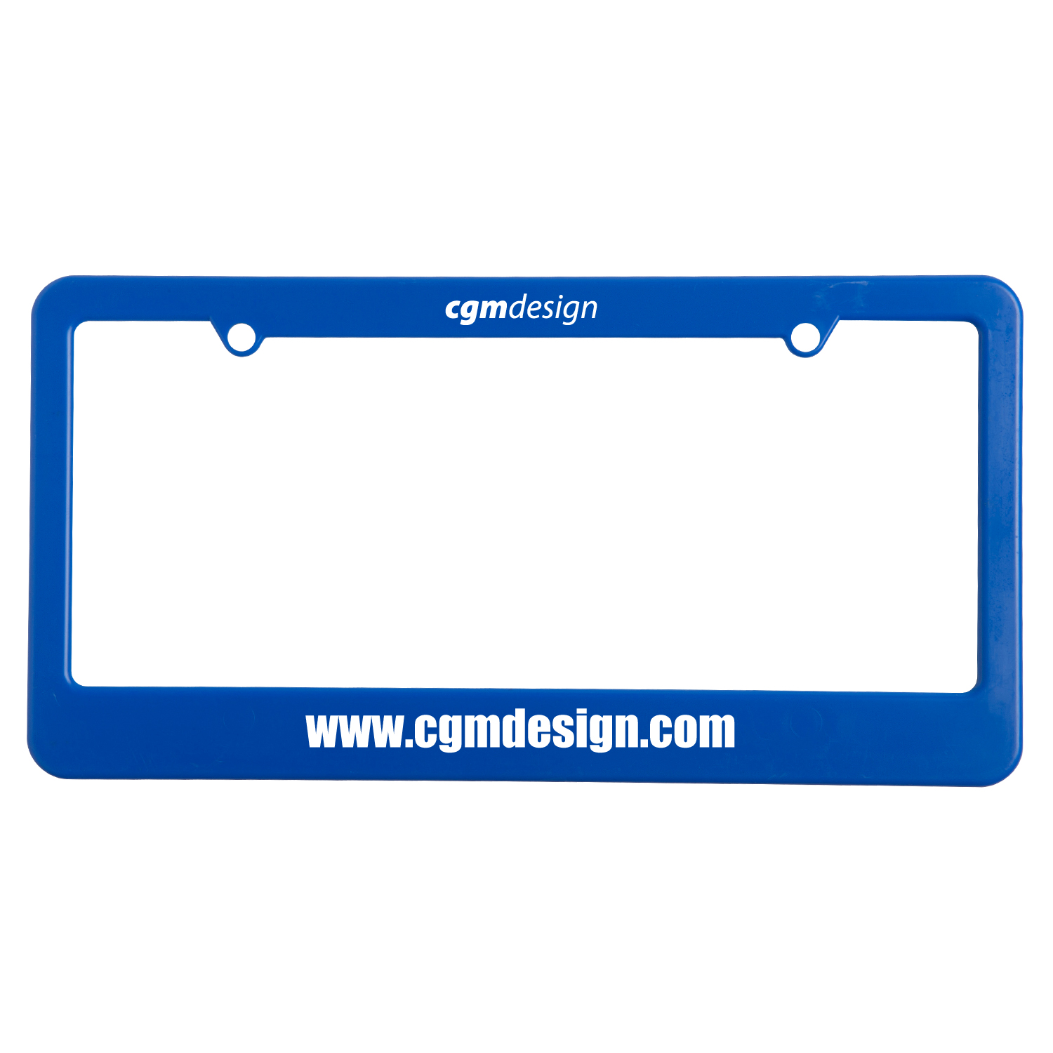 Picture of License Plate Frame w/ 2 Holes & Straight Bottom