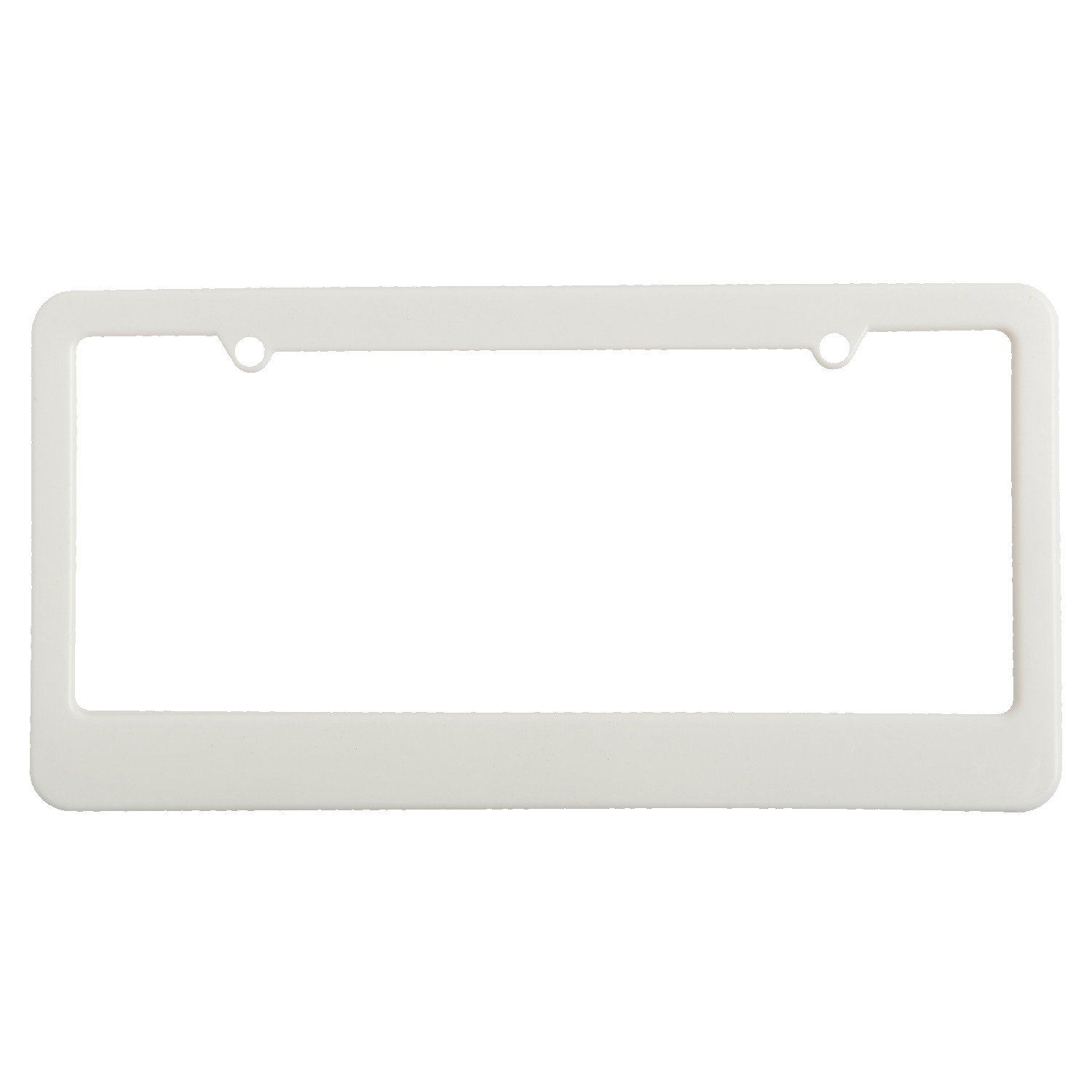 Picture of License Plate Frame w/ 2 Holes & Straight Bottom