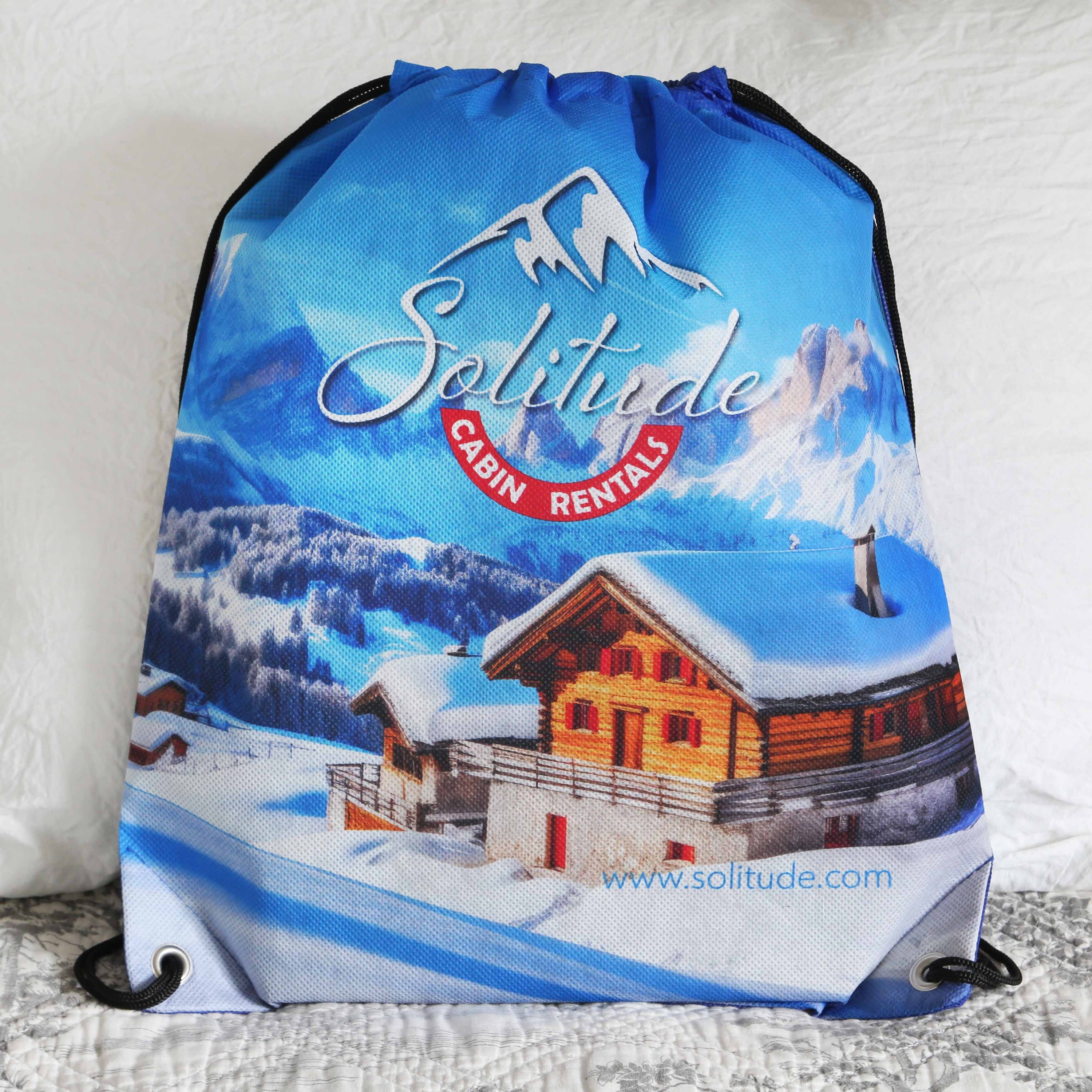 Picture of Sublimated Non-Woven Drawstring Backpack