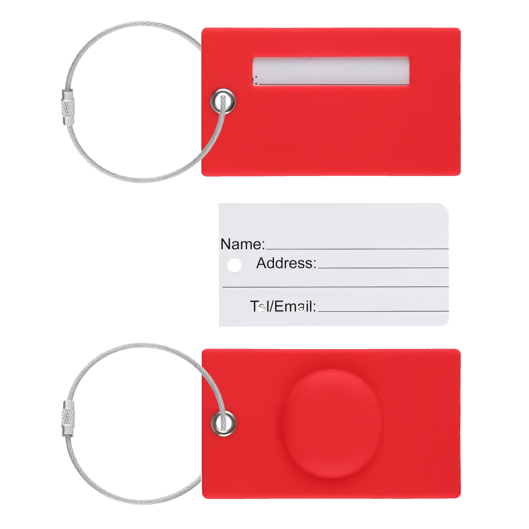Picture of Silicone Luggage Tag w/Airtag Slot