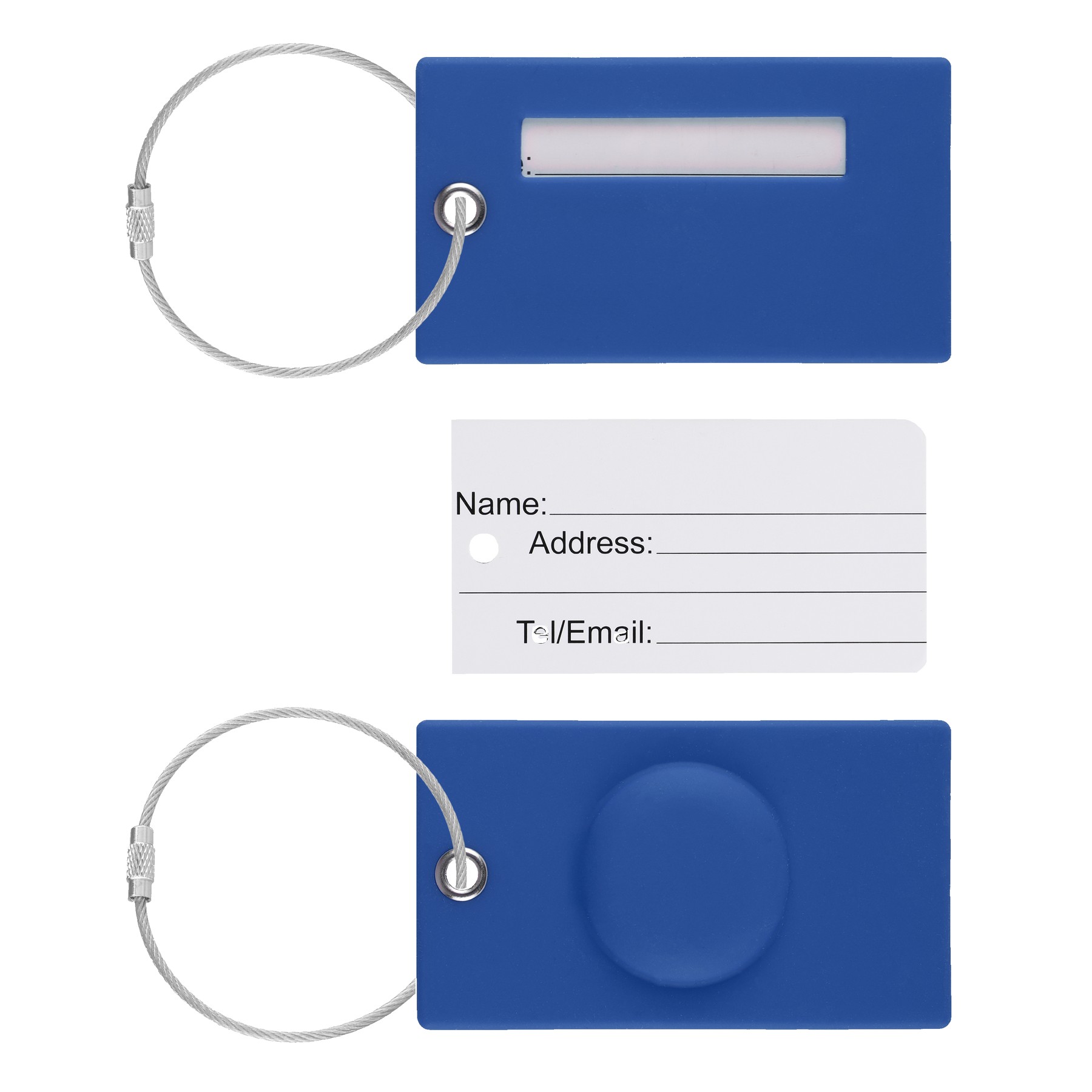 Picture of Silicone Luggage Tag w/Airtag Slot