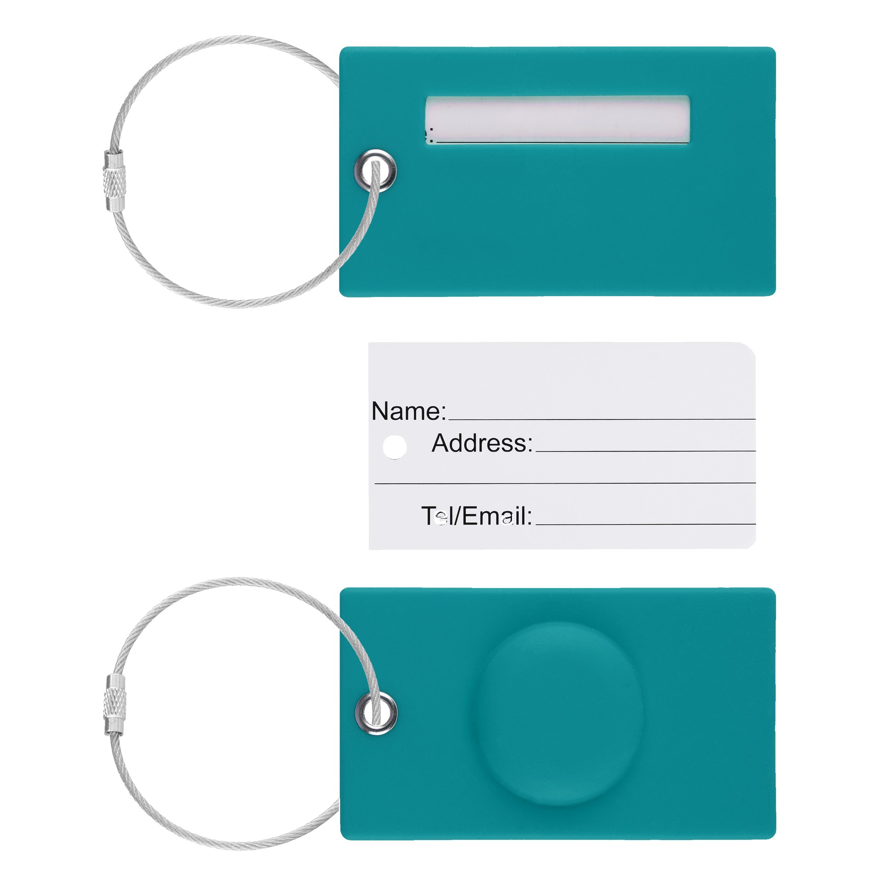 Picture of Silicone Luggage Tag w/Airtag Slot