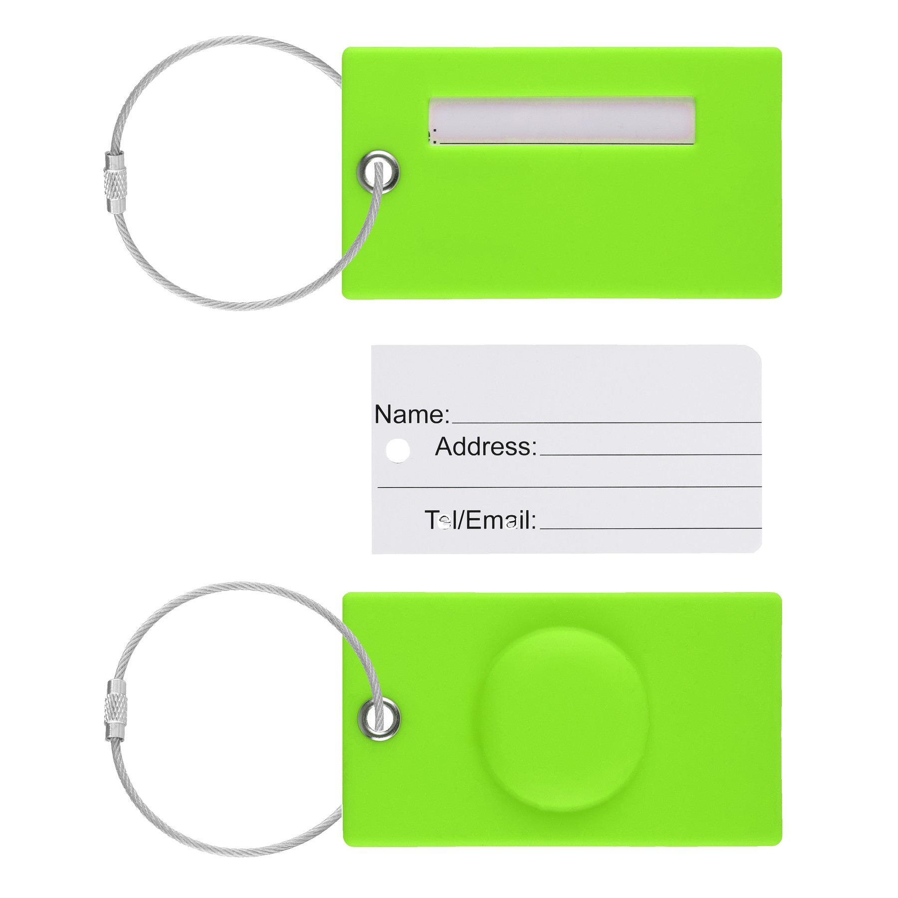 Picture of Silicone Luggage Tag w/Airtag Slot