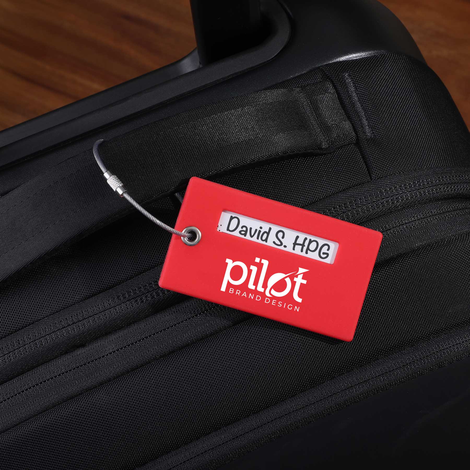 Picture of Silicone Luggage Tag w/Airtag Slot