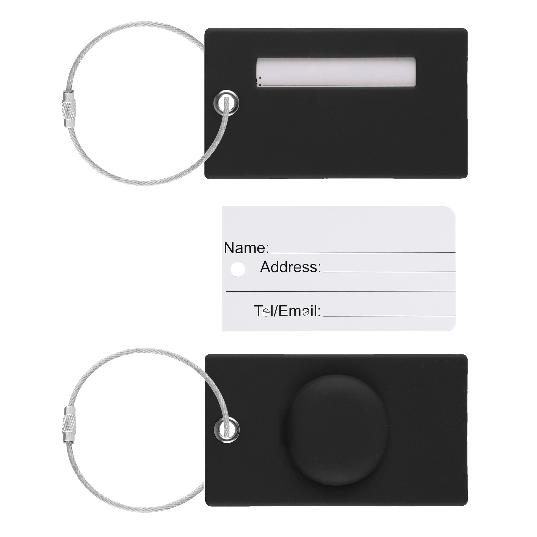 Picture of Silicone Luggage Tag w/Airtag Slot